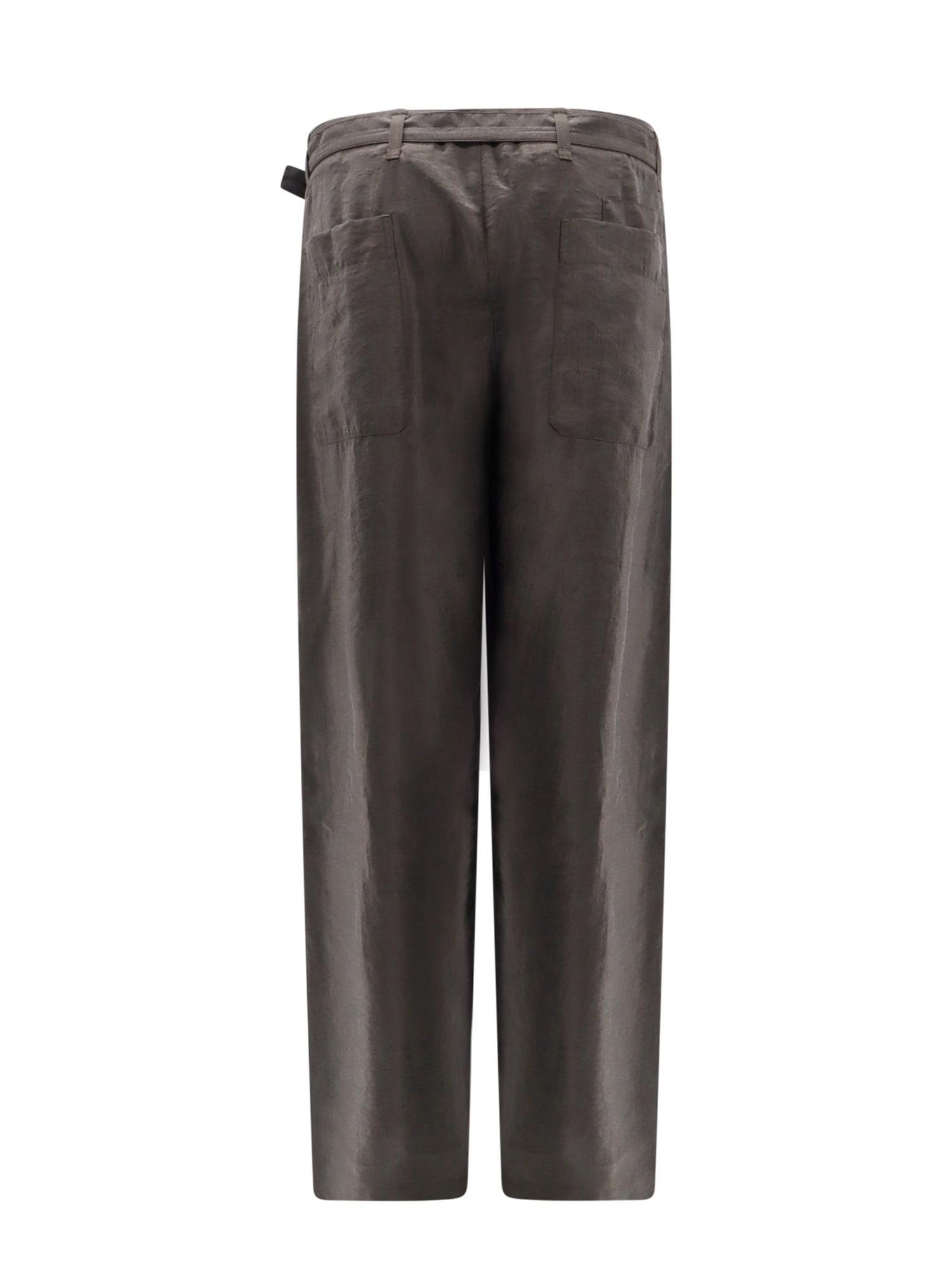 Shop Lemaire Trouser In Brown