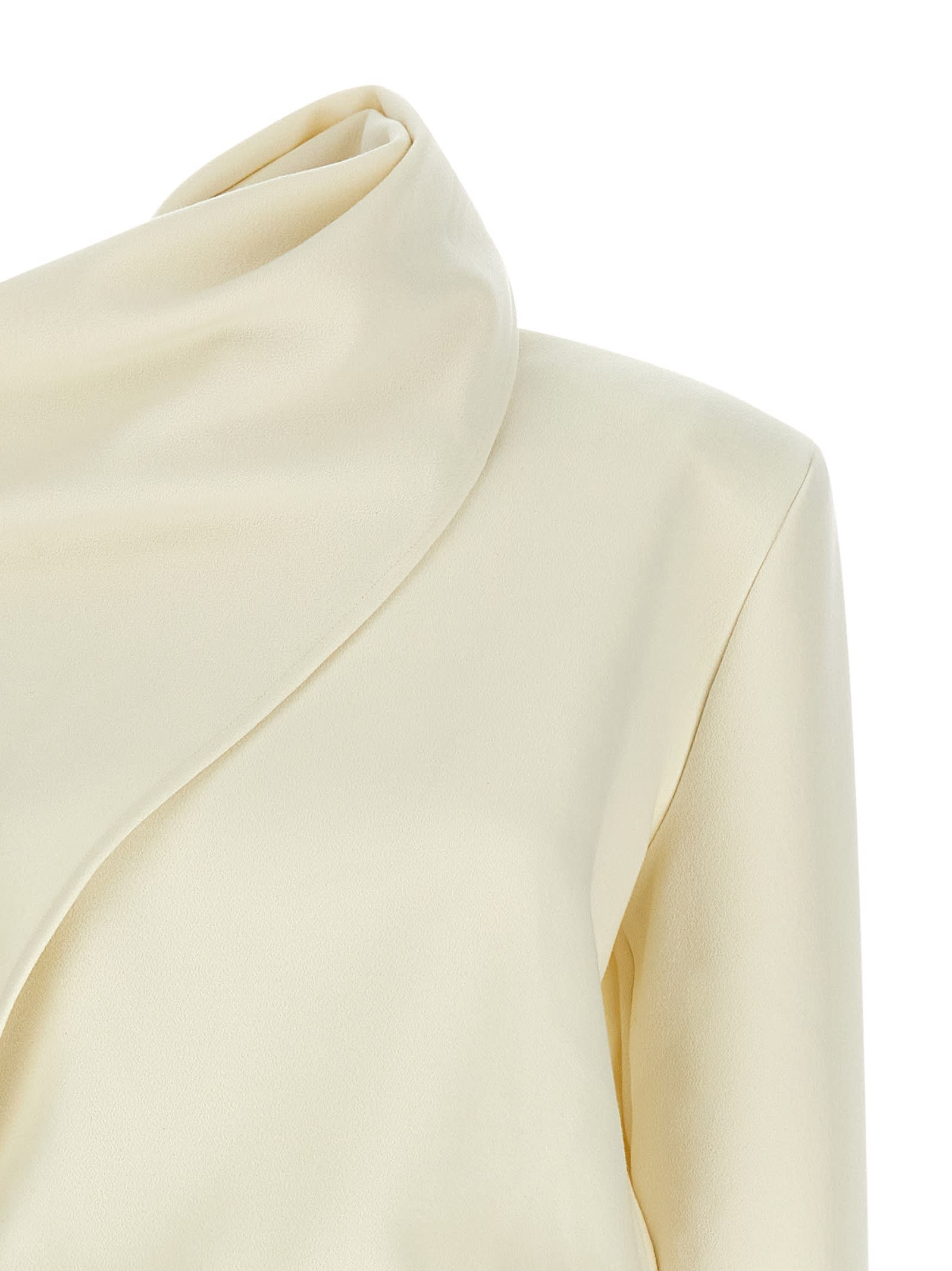 Magda Butrym 01 Sweatshirt White In White