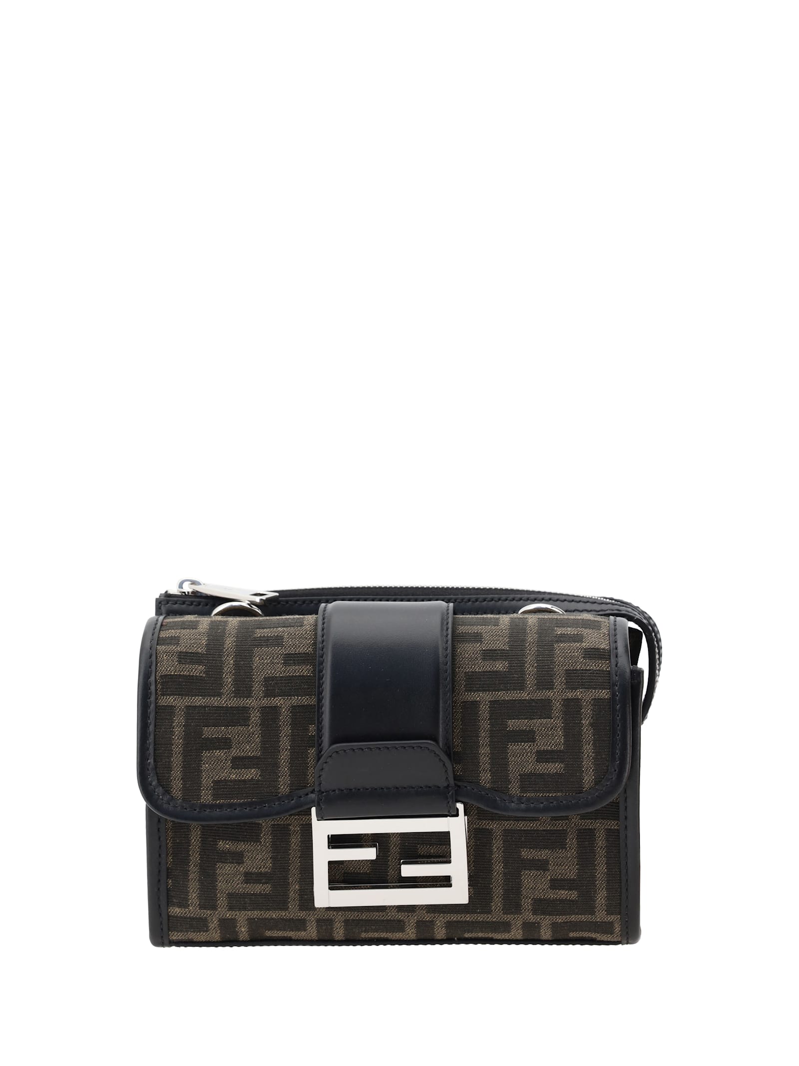 Fendi Double Baguette Shoulder Bag