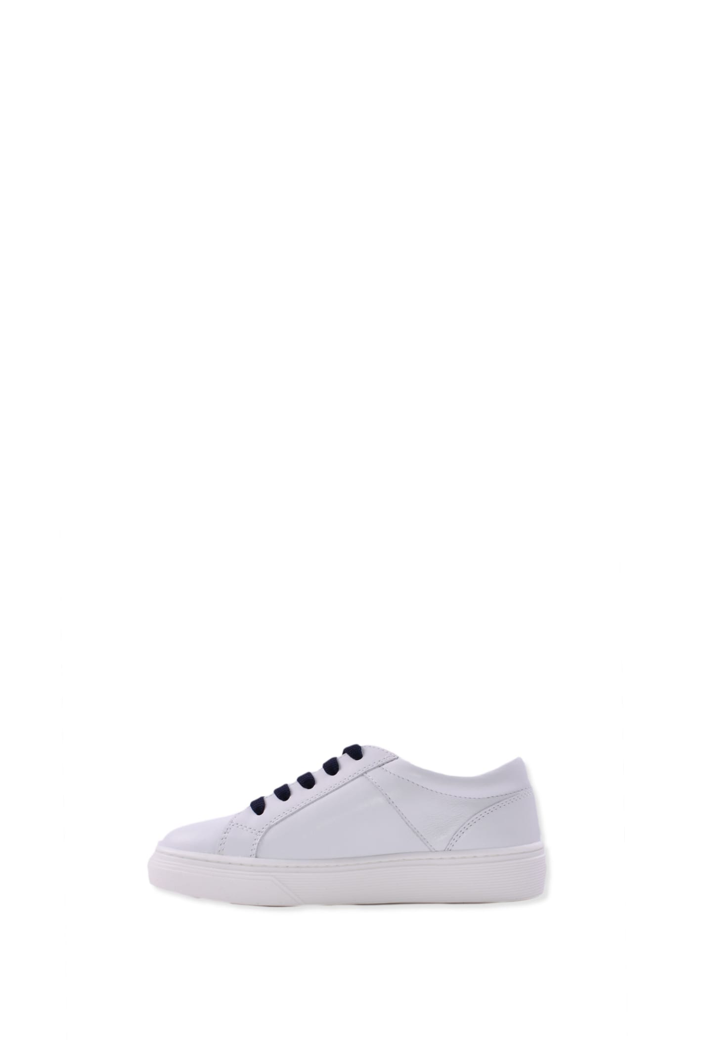 Shop Hogan R365 Sneakers In Leather In White