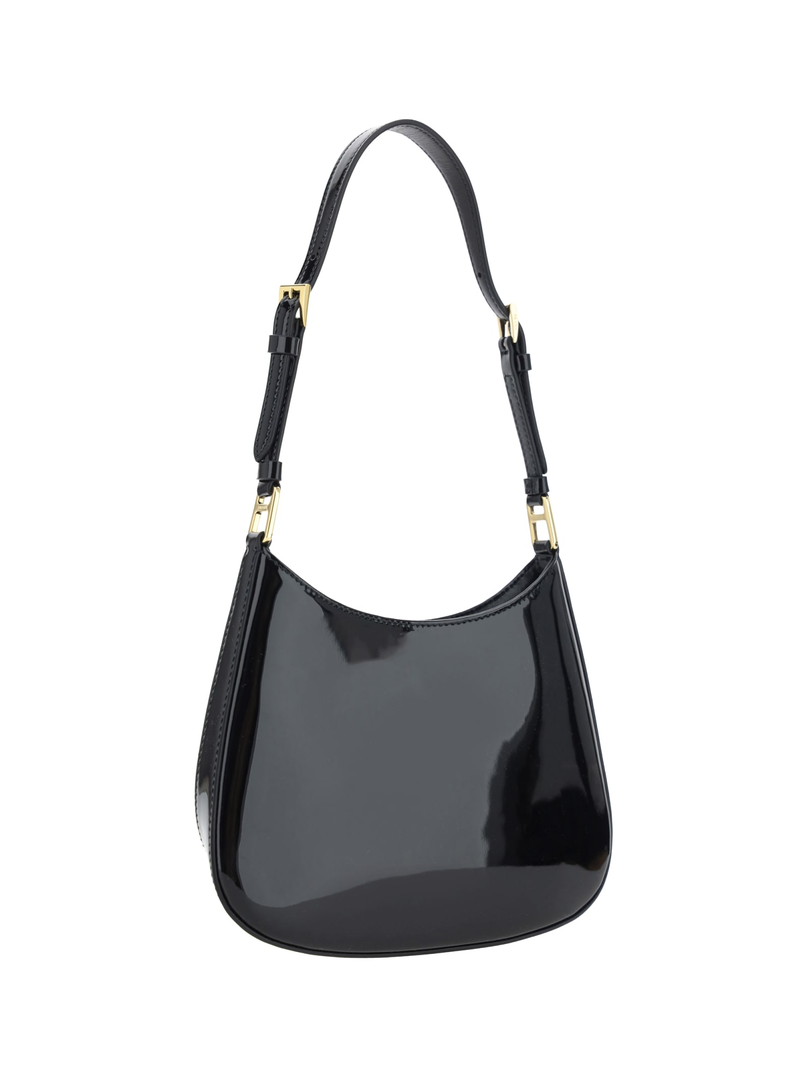 Shop Prada Cleo Shoulder Bag In Black