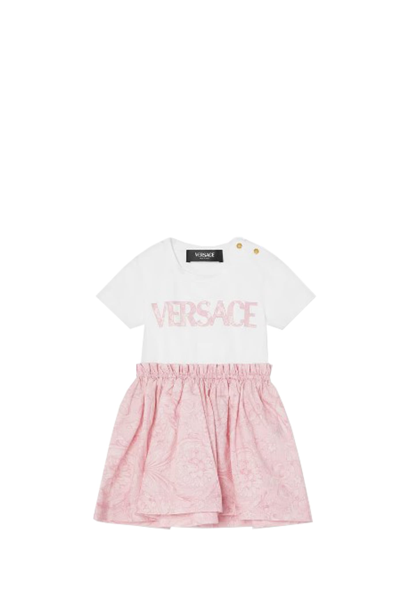 VERSACE BAROCCO BABY T-SHIRT DRESS