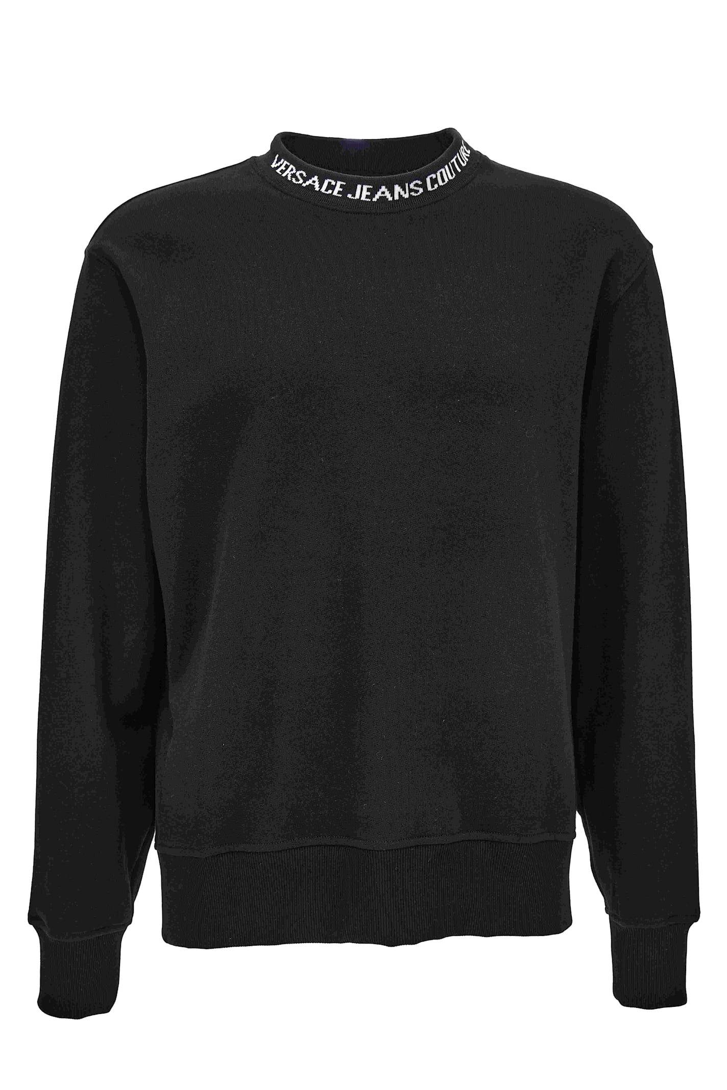 Shop Versace Jeans Couture Sweater In Black