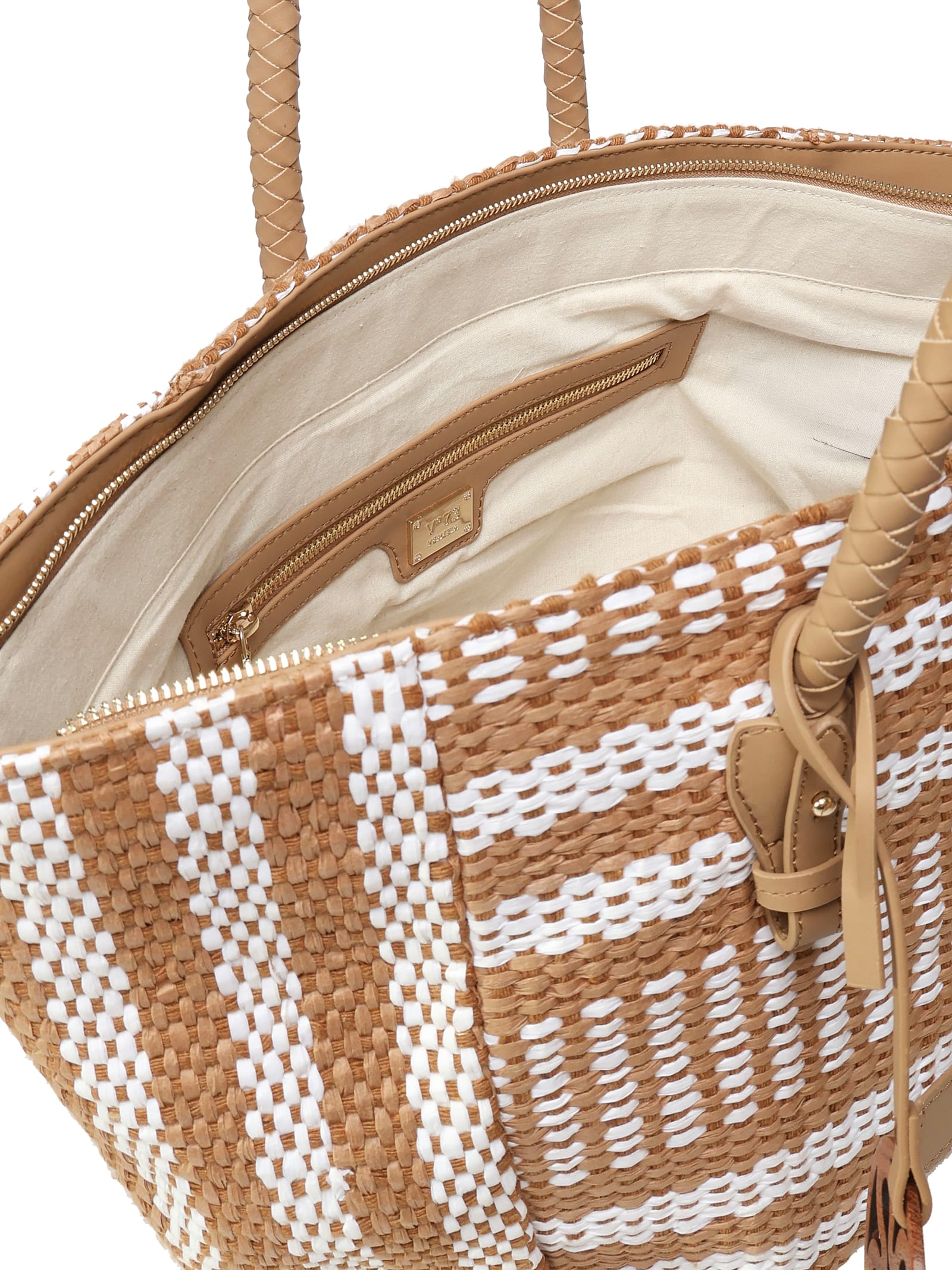 V73 Stefanie Woven Tote Bag