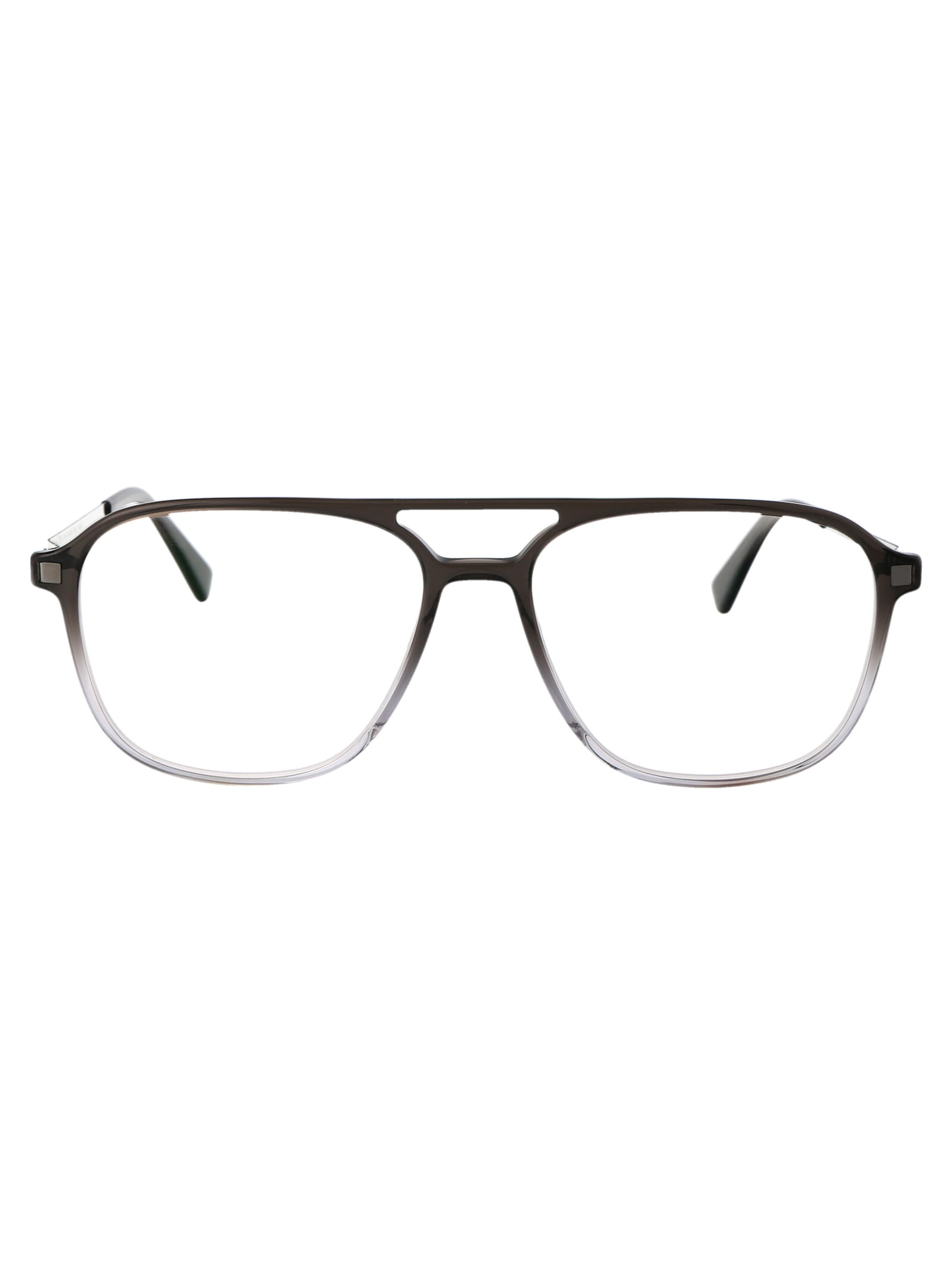 Shop Mykita Gylfi Glasses In 981 C42-grey Gradient/shiny Graphi Clear