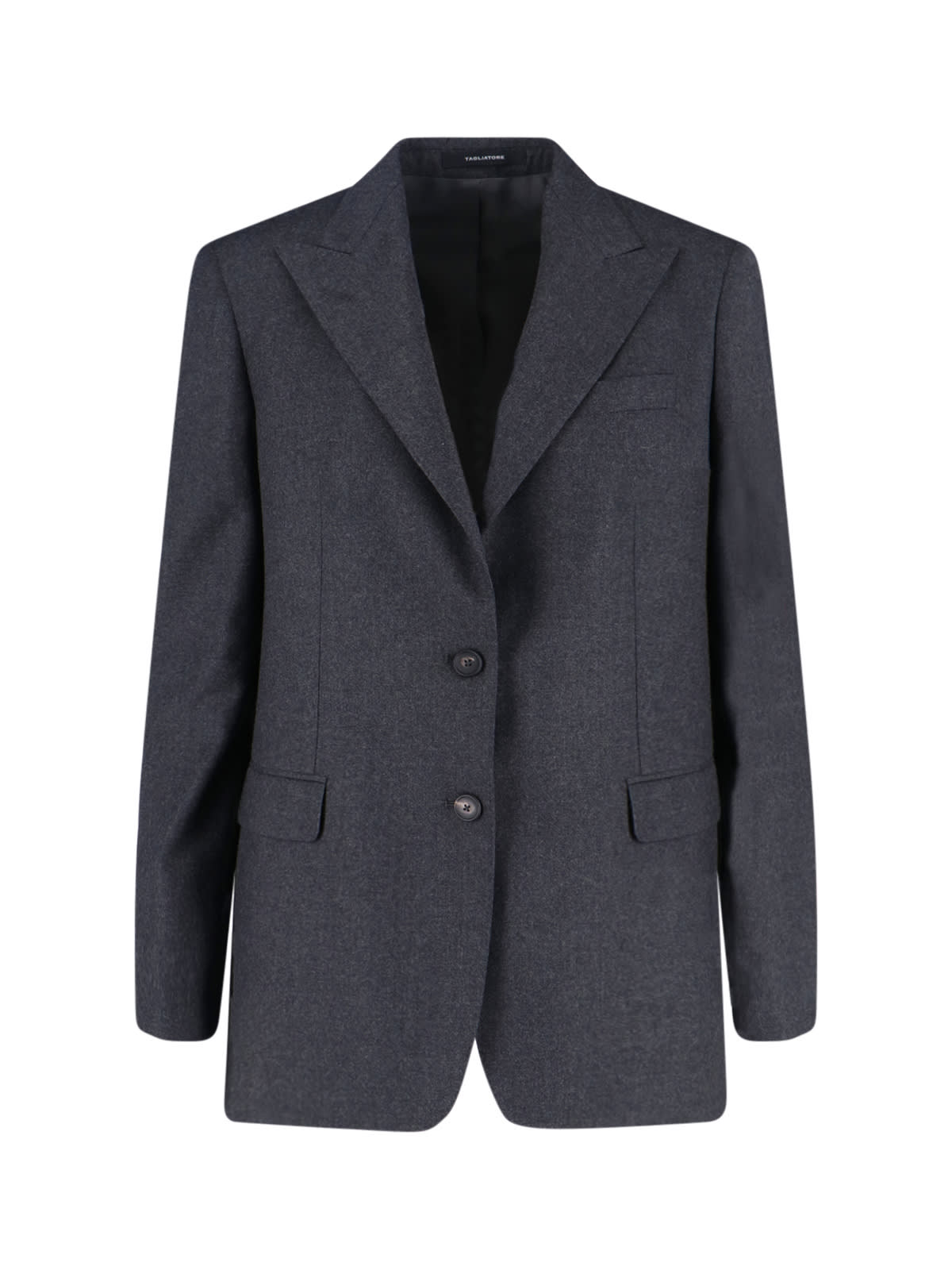 Tagliatore Bertha Single-breasted Blazer In Gray