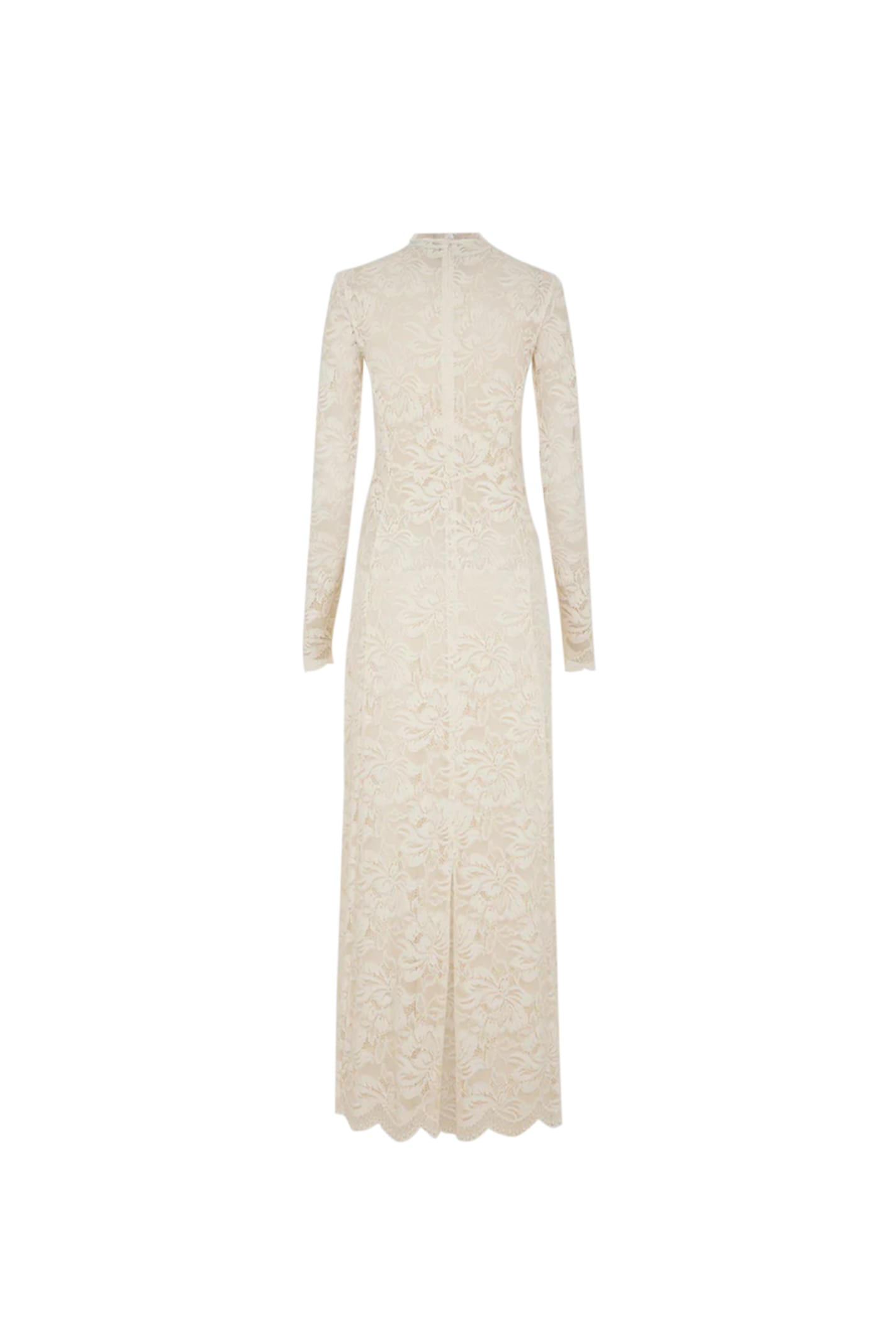 Shop Rabanne Dress In Ivory