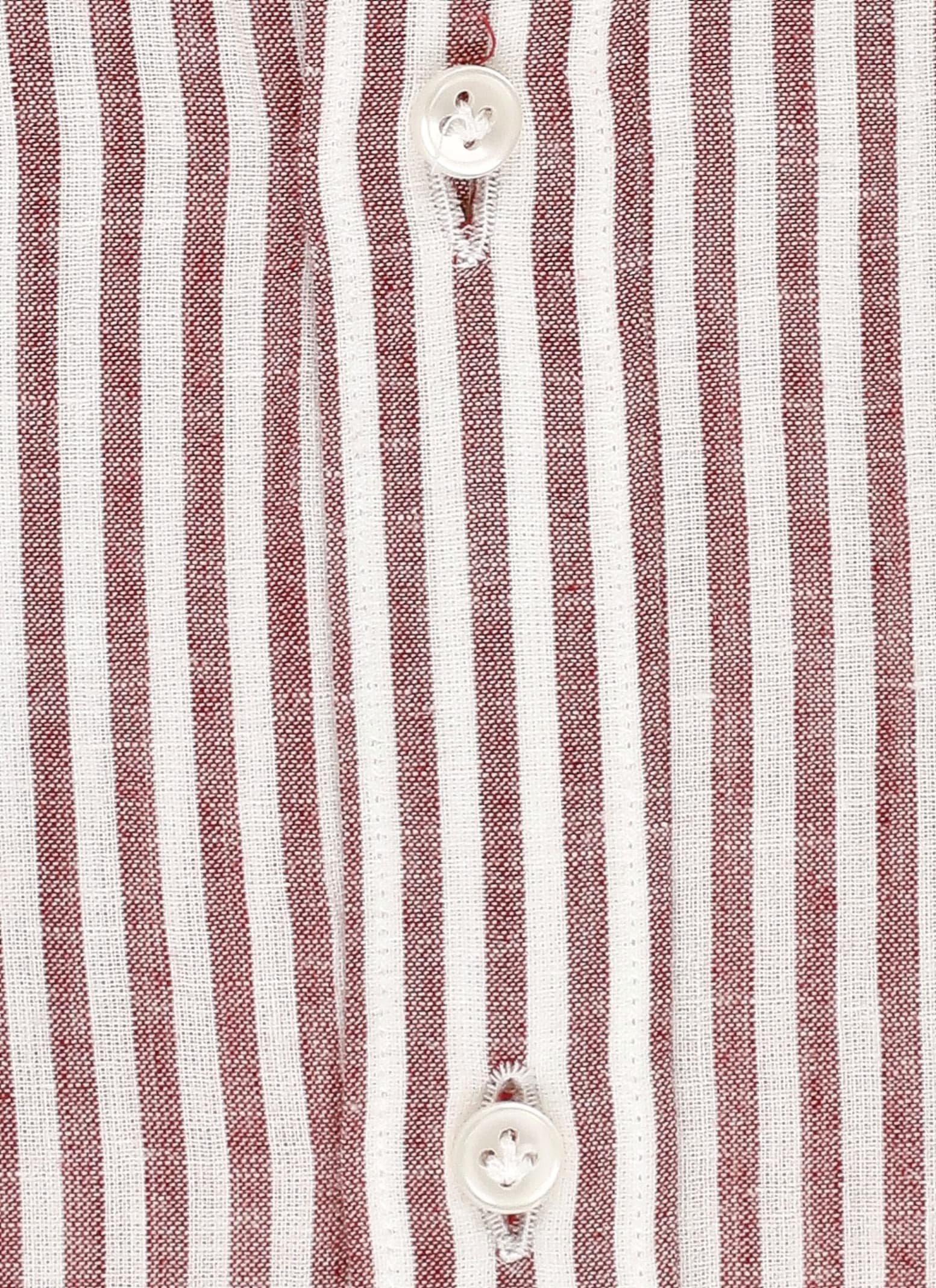 Shop Fay Striped Shirt In Red