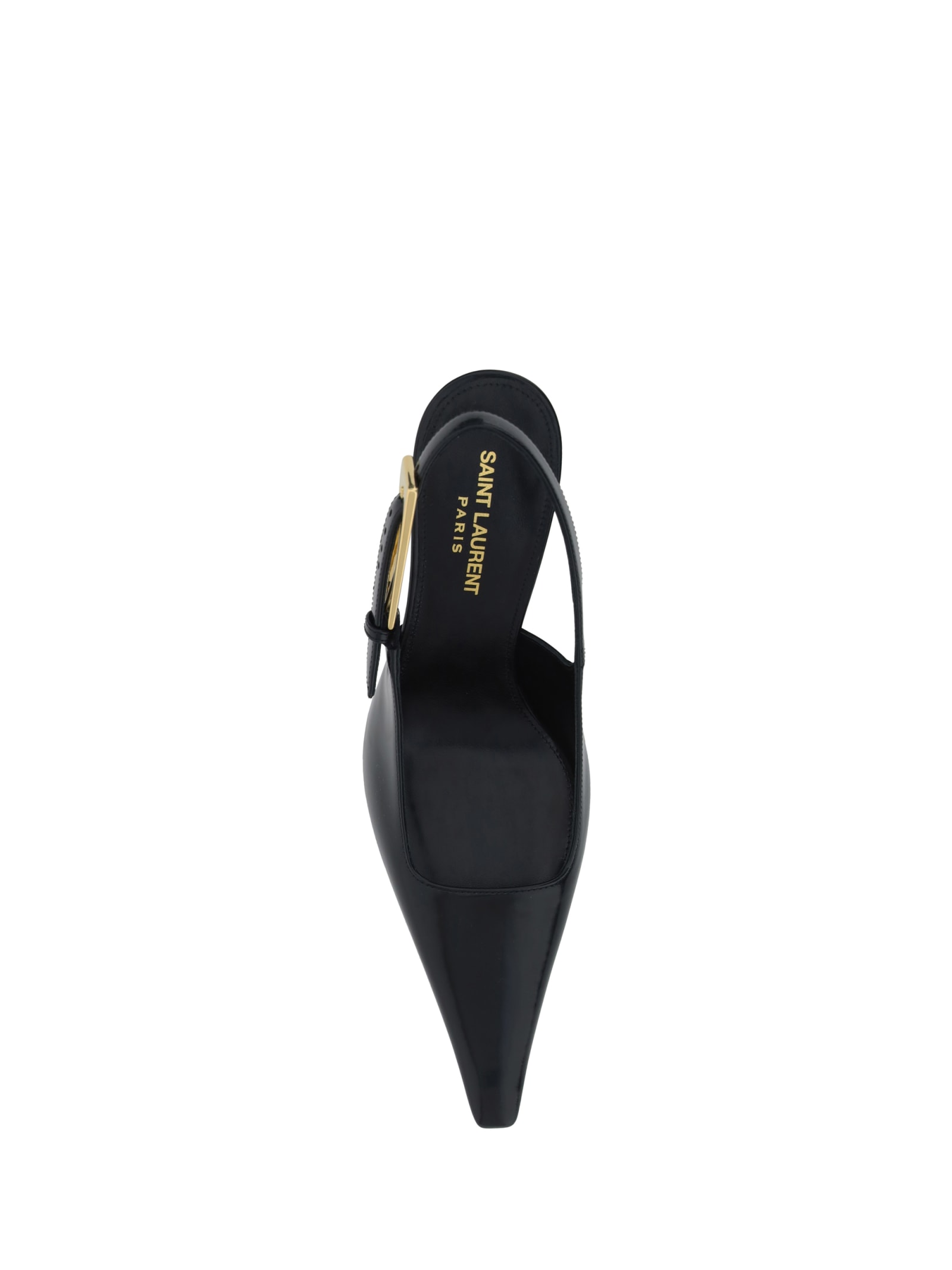 Shop Saint Laurent Vit Marilyn Pumps In Black