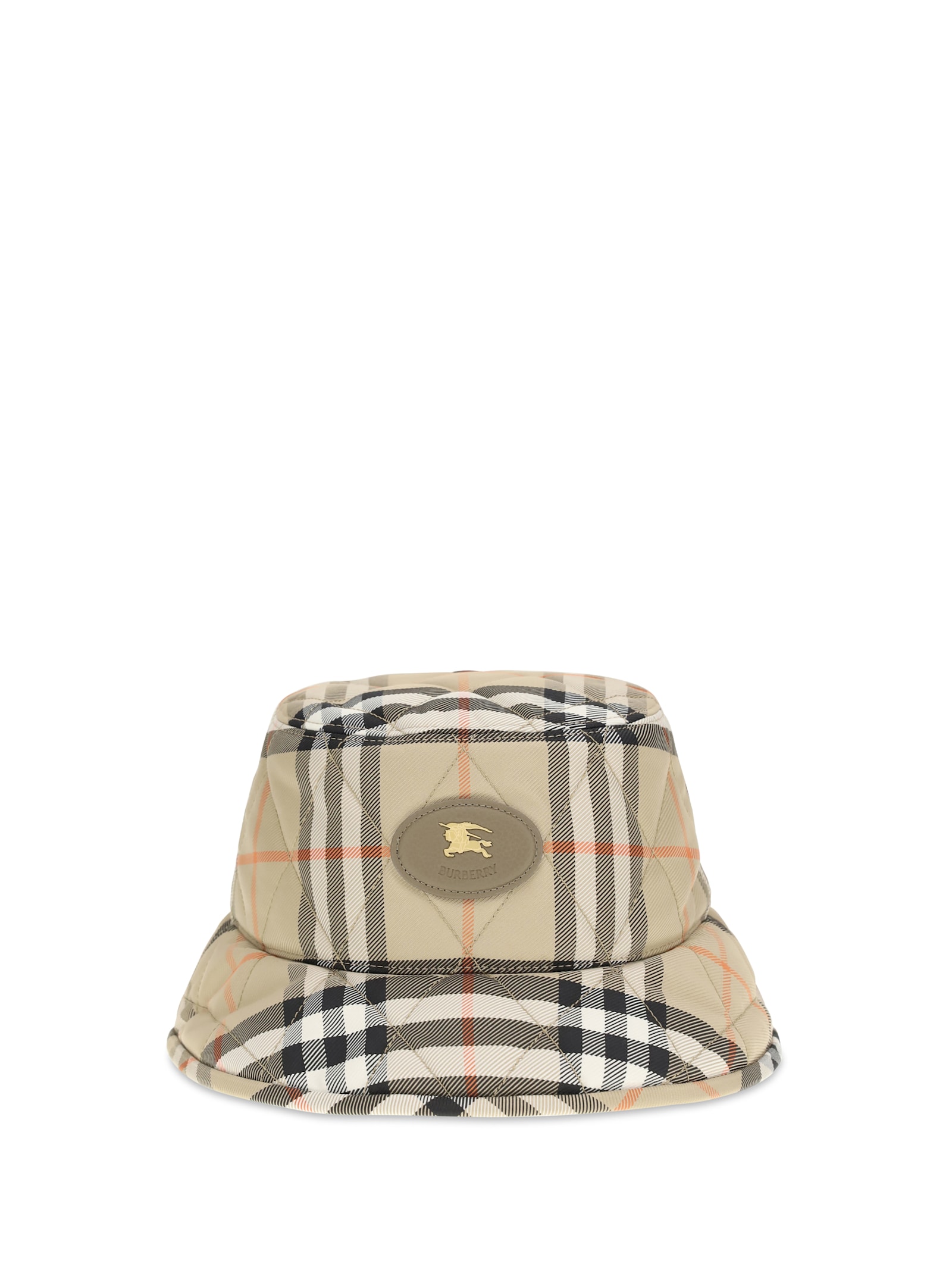 Burberry Horseshoe Quilted Bucket Hat