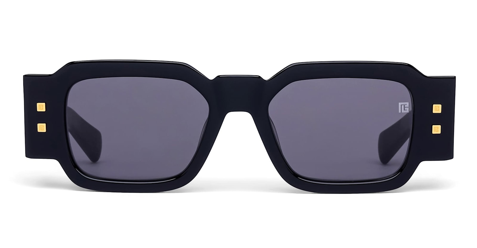 Balmain Square-frame Sunglasses In Black