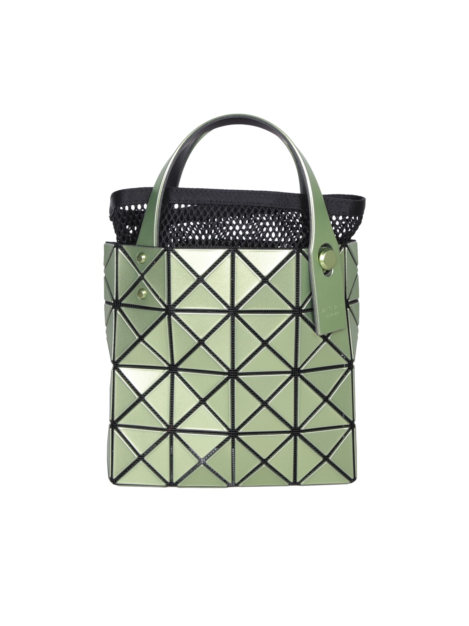 Issey Miyake Lucent Boxy Green Bag
