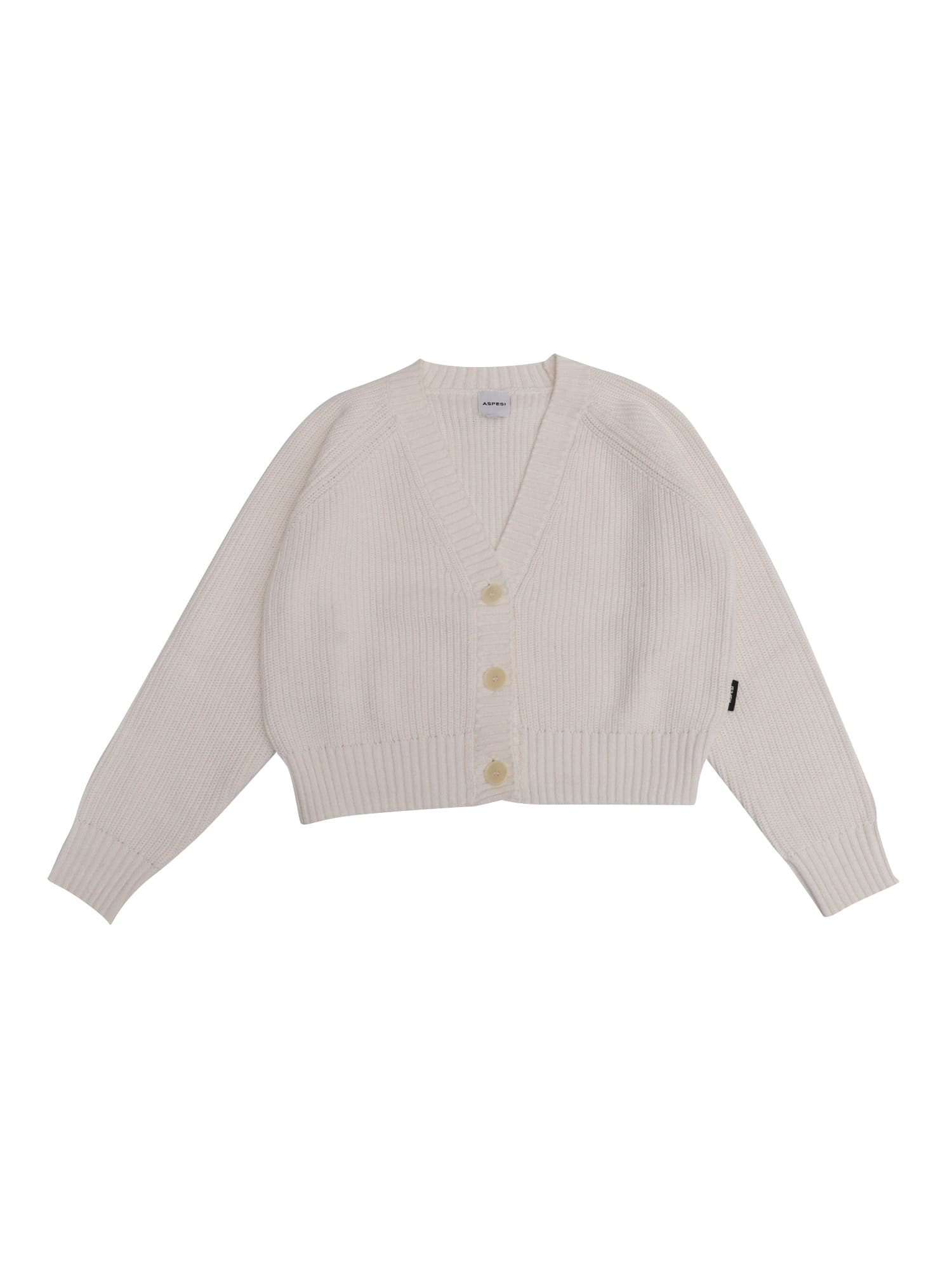 Shop Aspesi Sweater In White