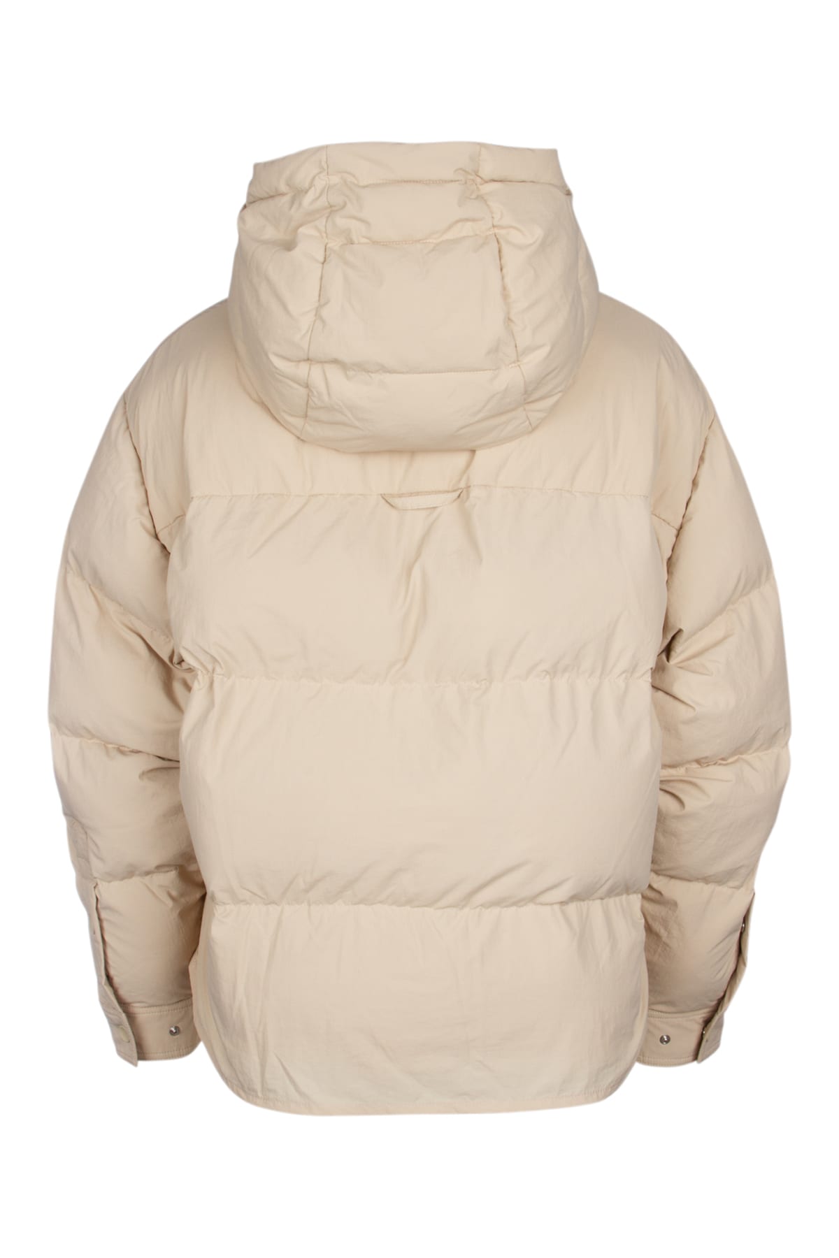 Jacquemus Beige Puffer Jacket In 130