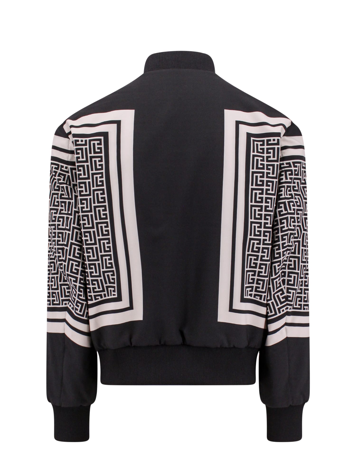 Balmain Monogram Reversible Bomber Jacket - Farfetch