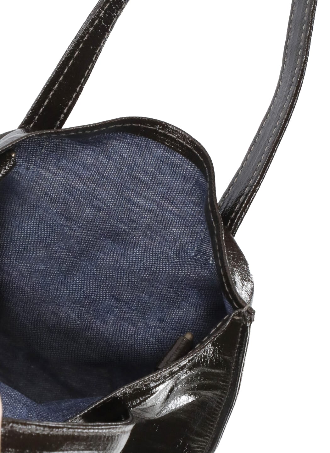 Uma Wang Small Case Canvas Bag In Brown