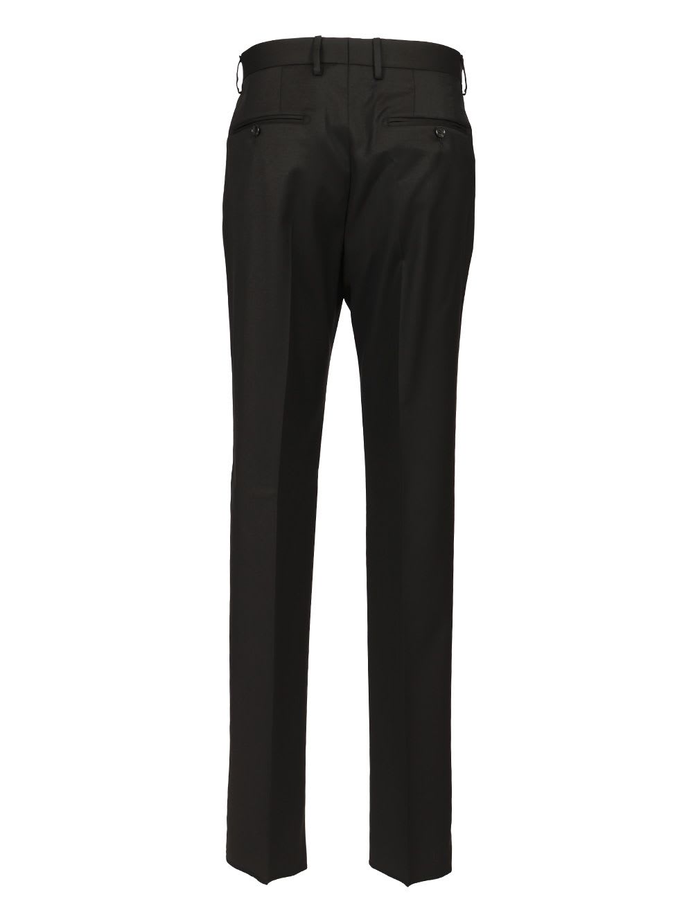 Tagliatore Garcon Con Elastico Tela Trousers Black In Black