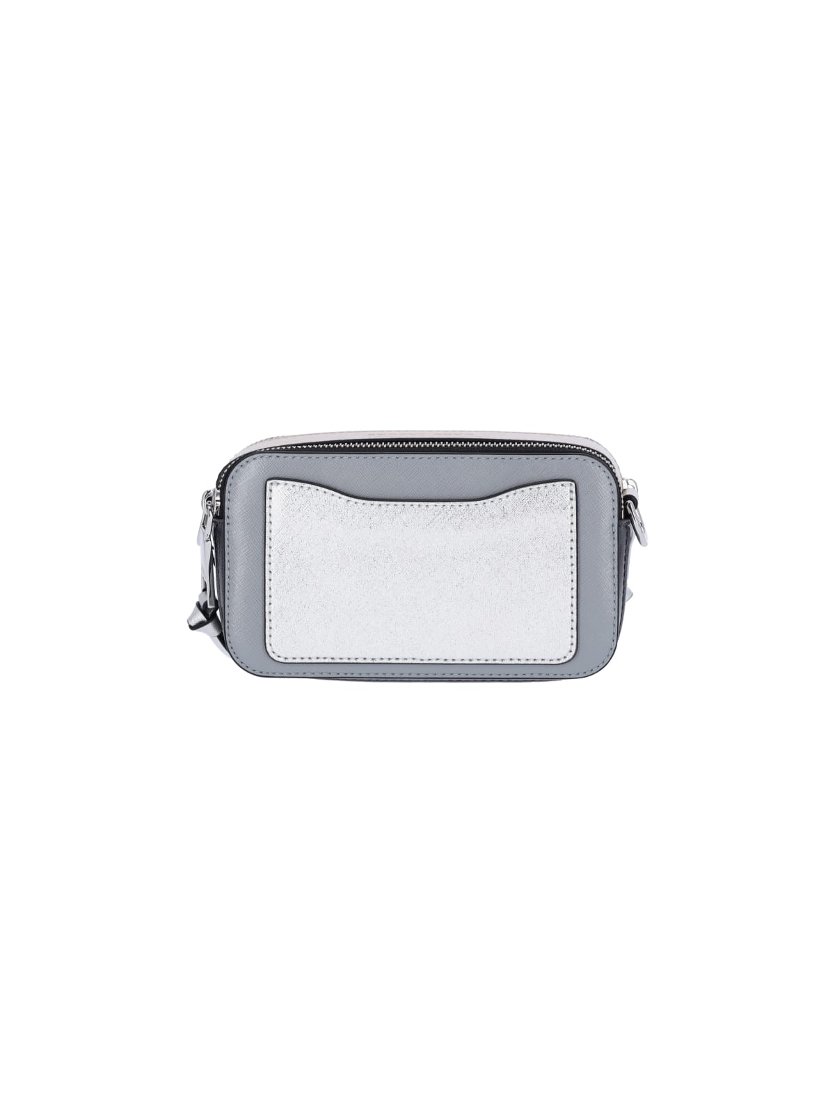 Shop Marc Jacobs The Snapshot Crossbody Bag In Gray