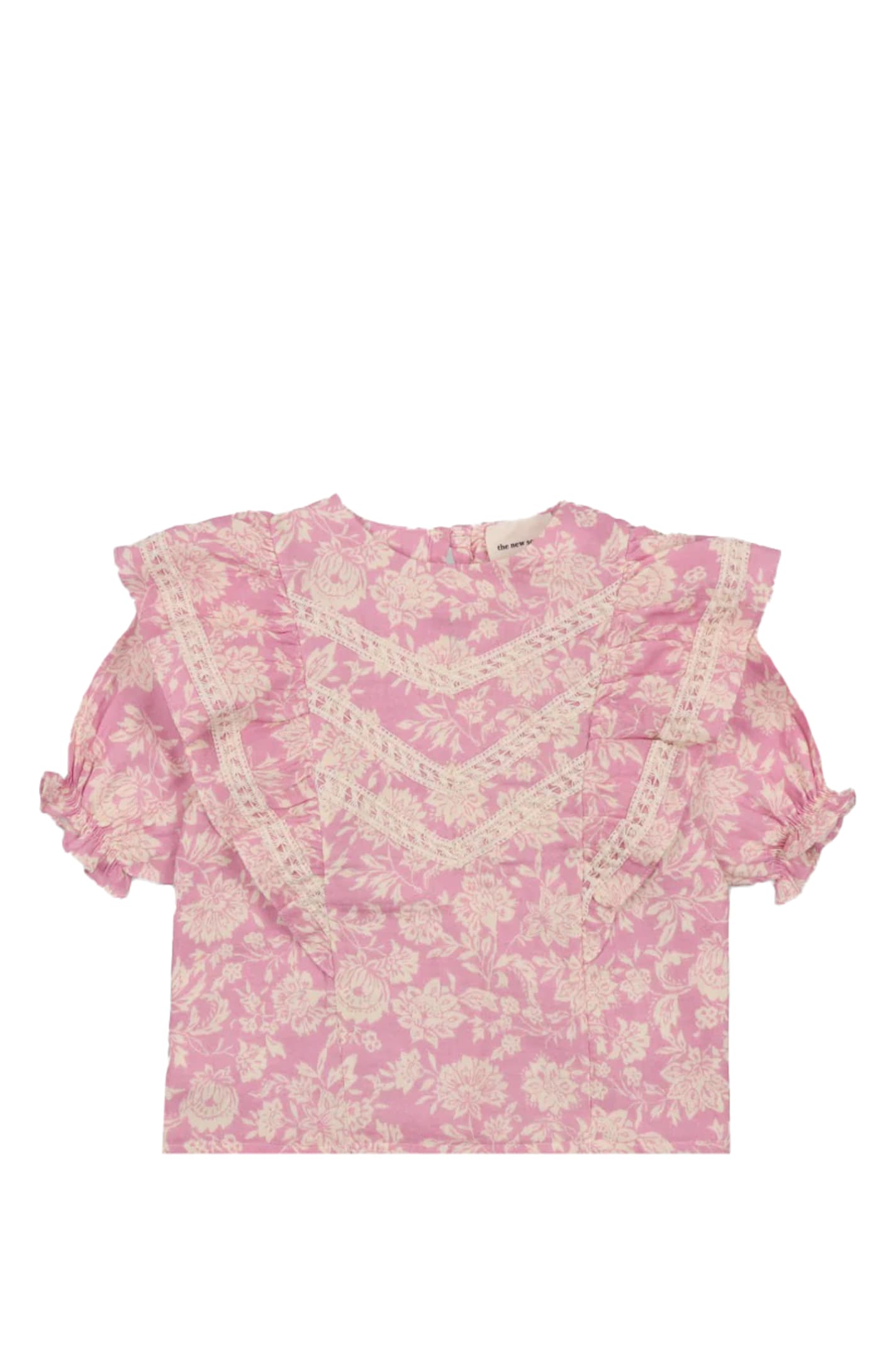 Shop The New Society Blouse In Rose