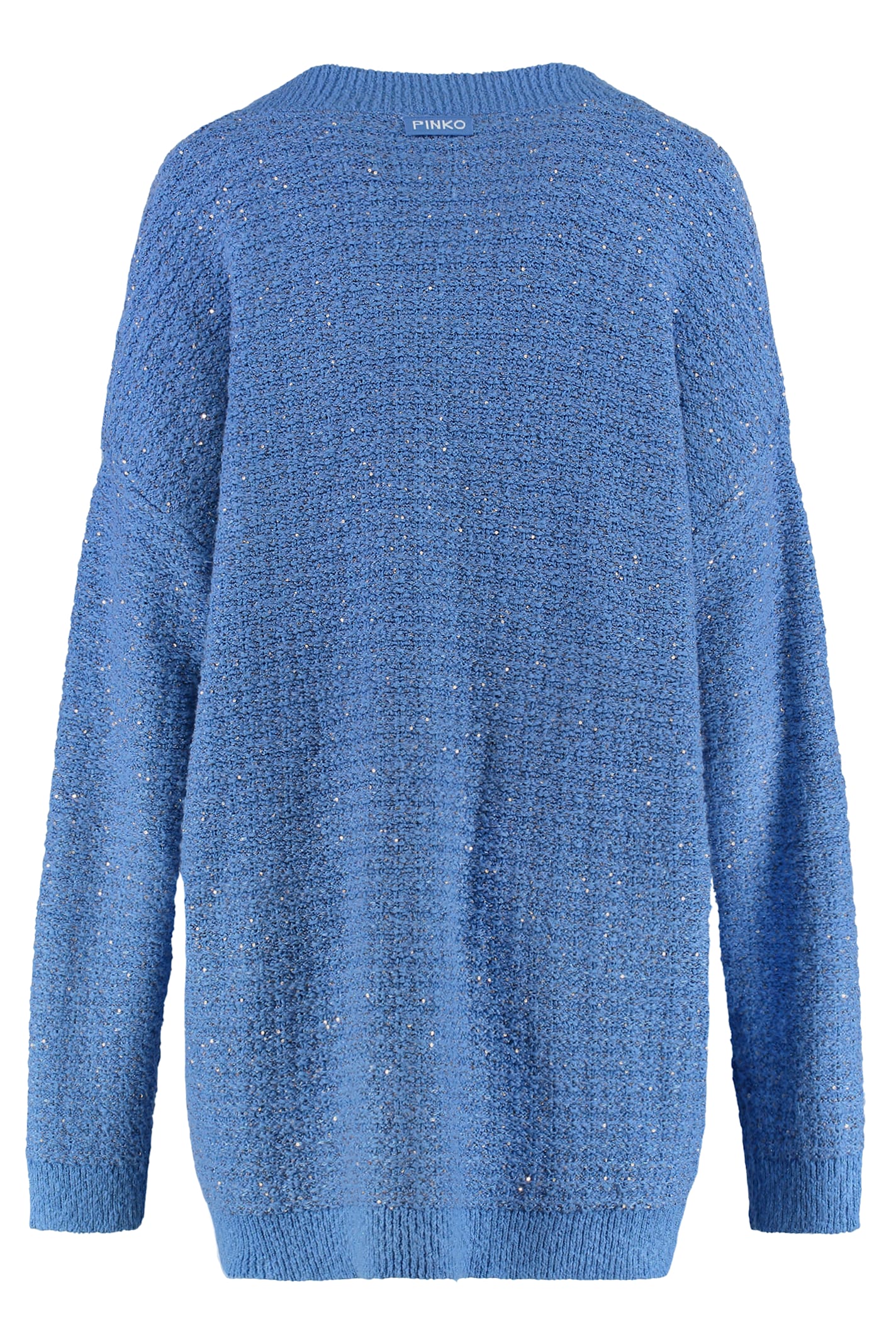 Pinko Mezzo Oversize Cardigan In Blue