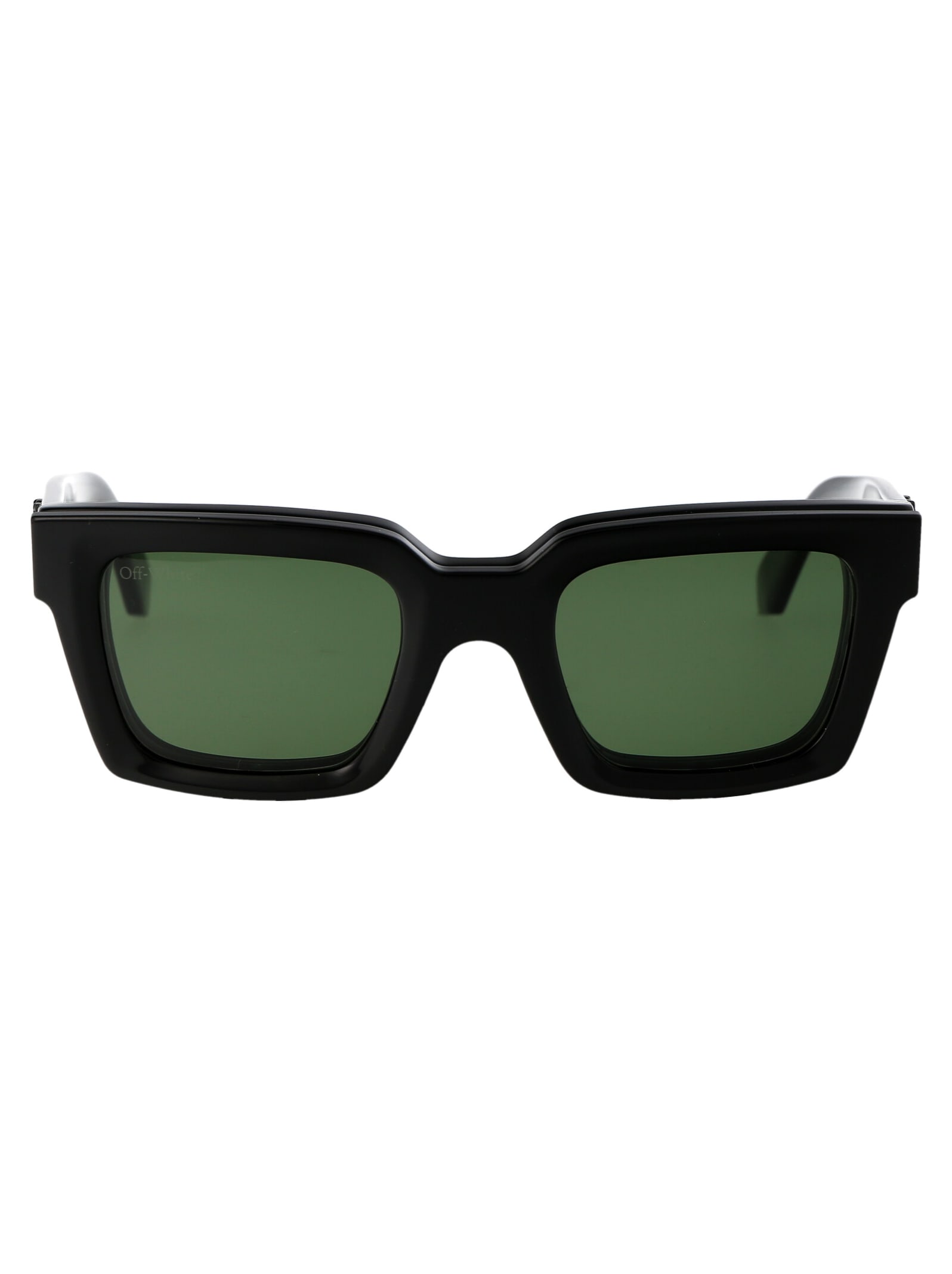 Off-white Clip On Sunglasses In 1055 Black