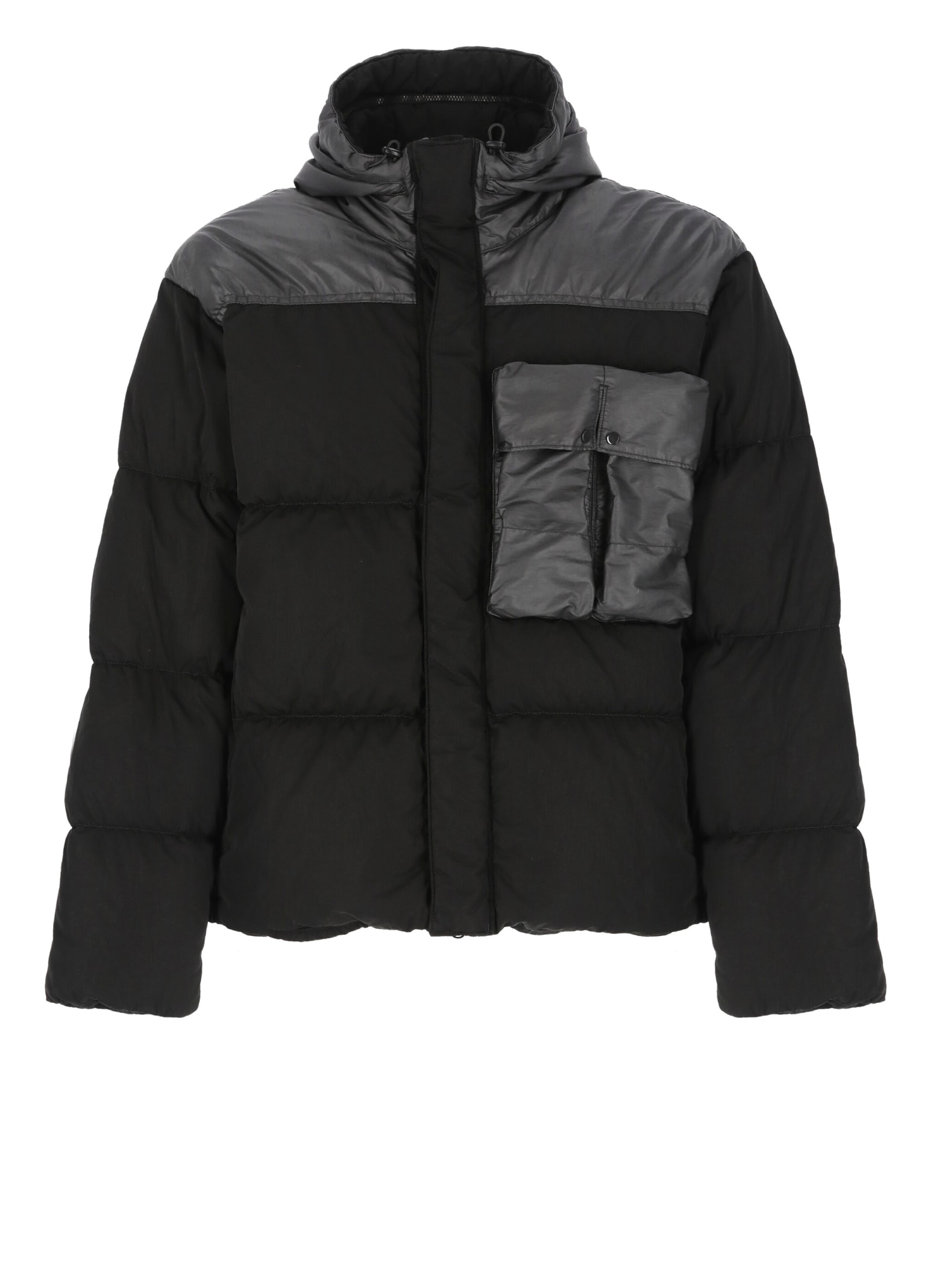 C. P. Company Padded And Quilted Down Jacket