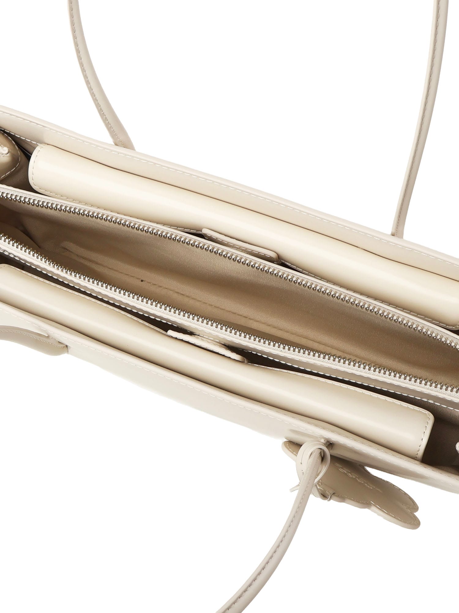 Marc Jacobs Glam The Mirror Shoulder Bag In White