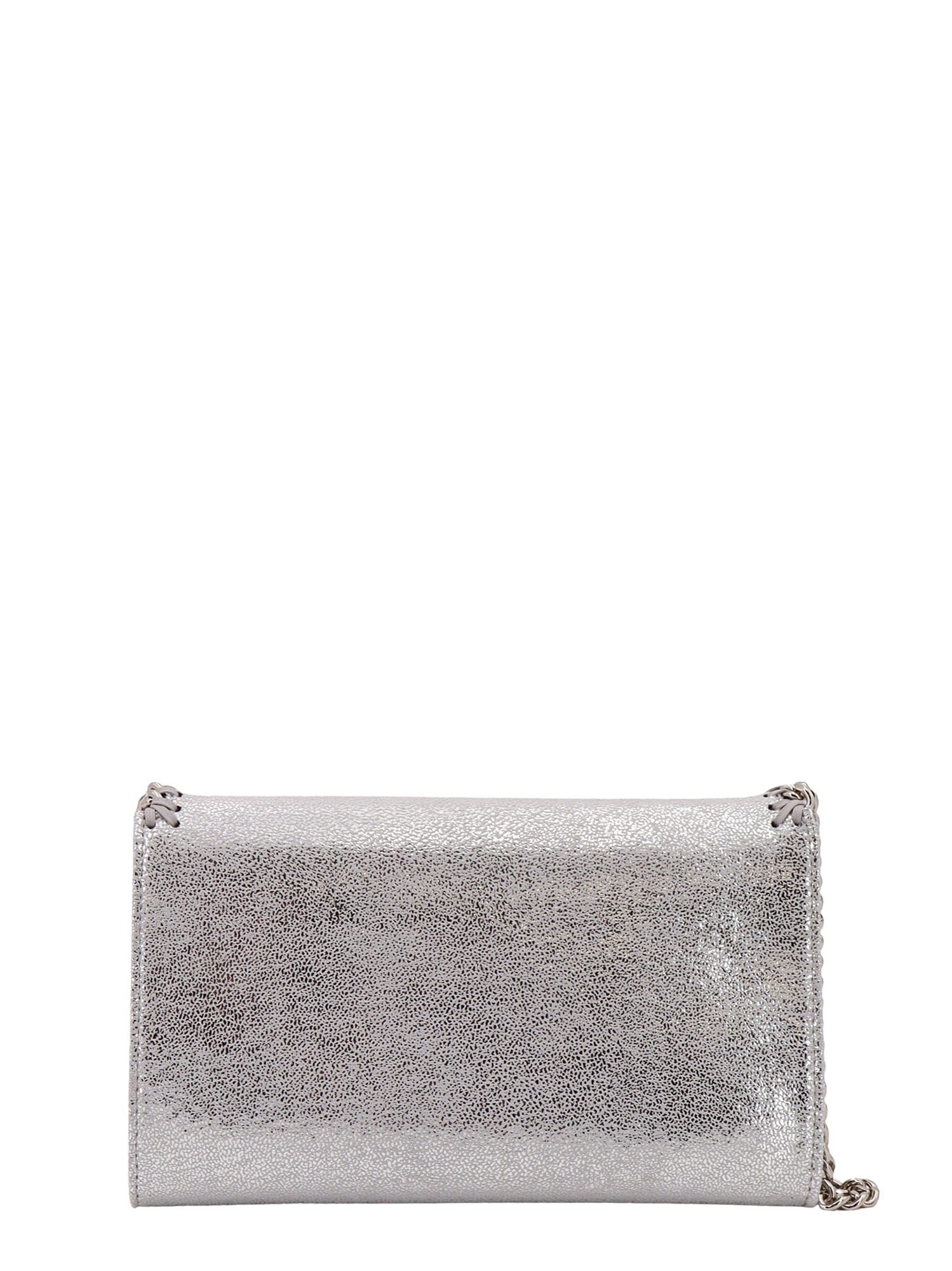 Stella Mccartney Falabella Shoulder Bag In Silver