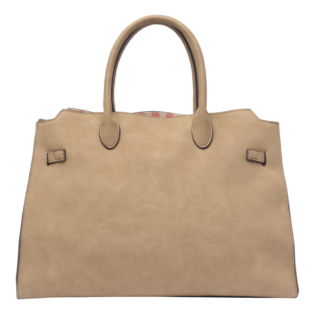 Shop Liu •jo Logo Satchel Bag In Marrone