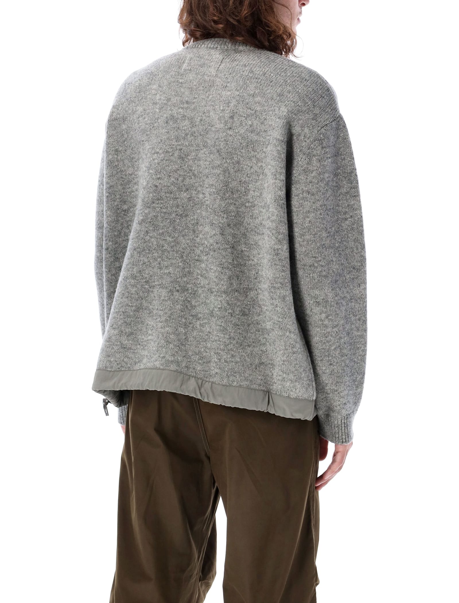 Shop And Wander 63 Shetland Wool Sweater In Grey