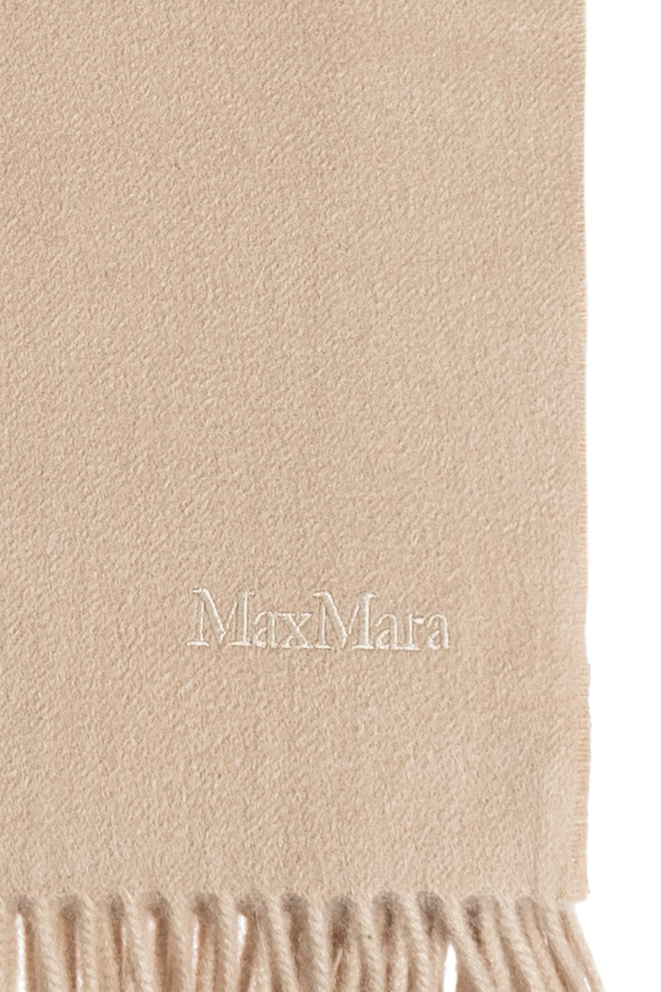 Max Mara Cashmere Shawl Baci In Brown