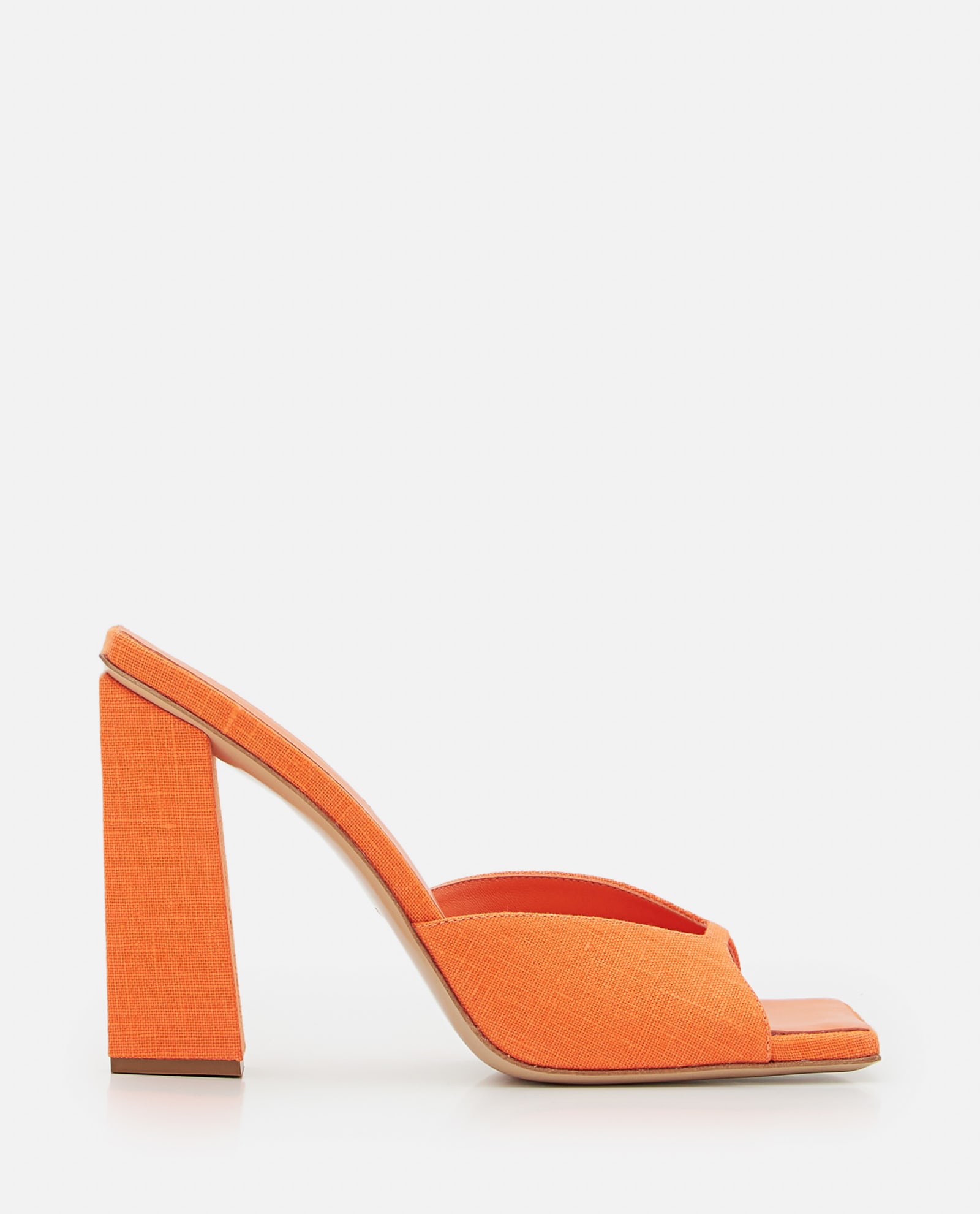 115mm Rosie 14 Linen Mules
