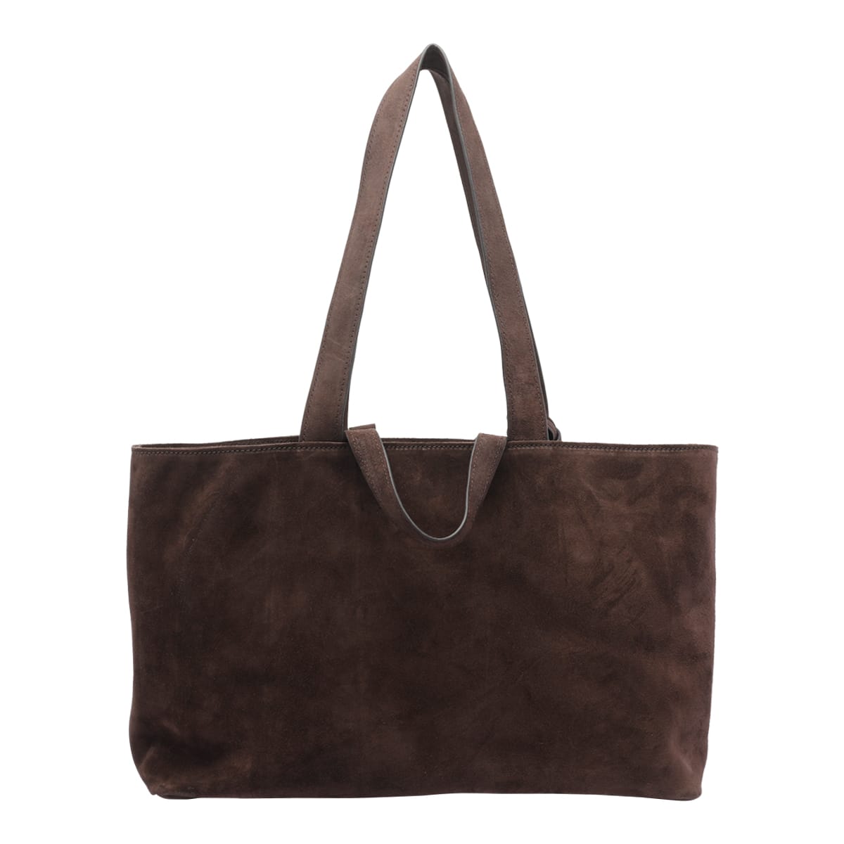 Vic Matie Heavy Shopping Bag In Brown