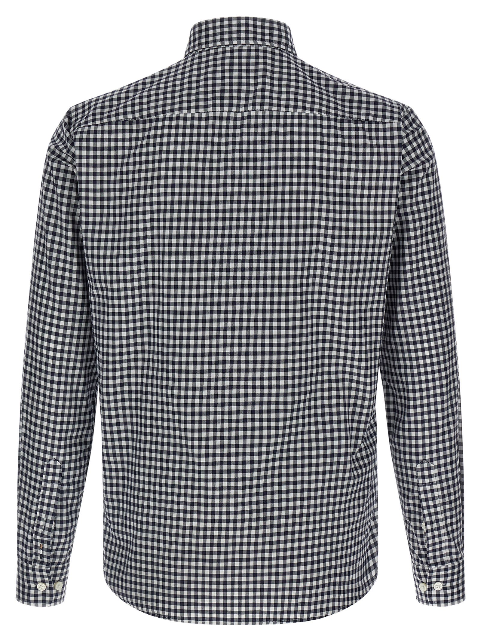 Hugo Boss H-roan-bd Shirt And Blouse Blue In Gray