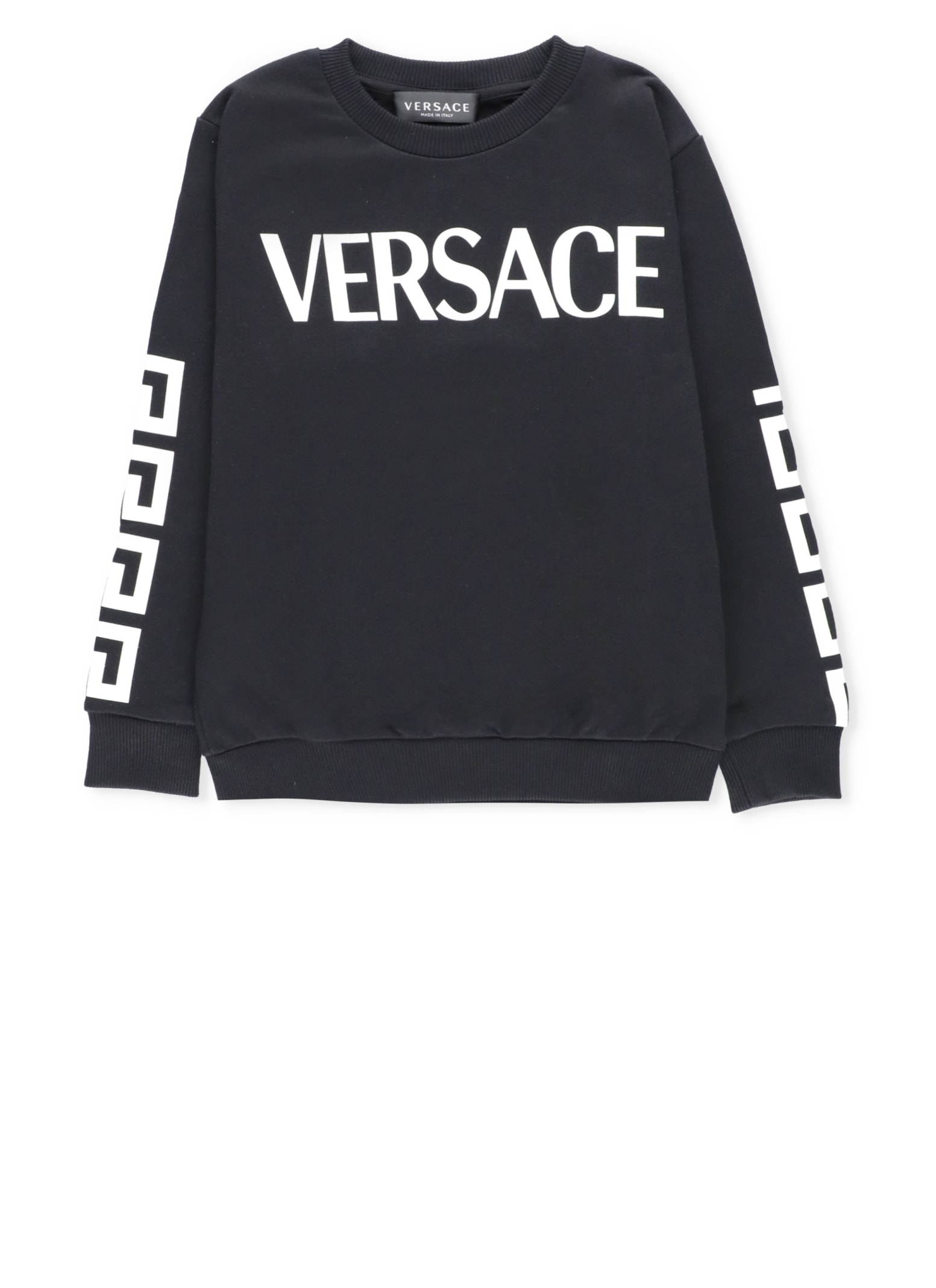 Versace Sweatshirt With Greek Print