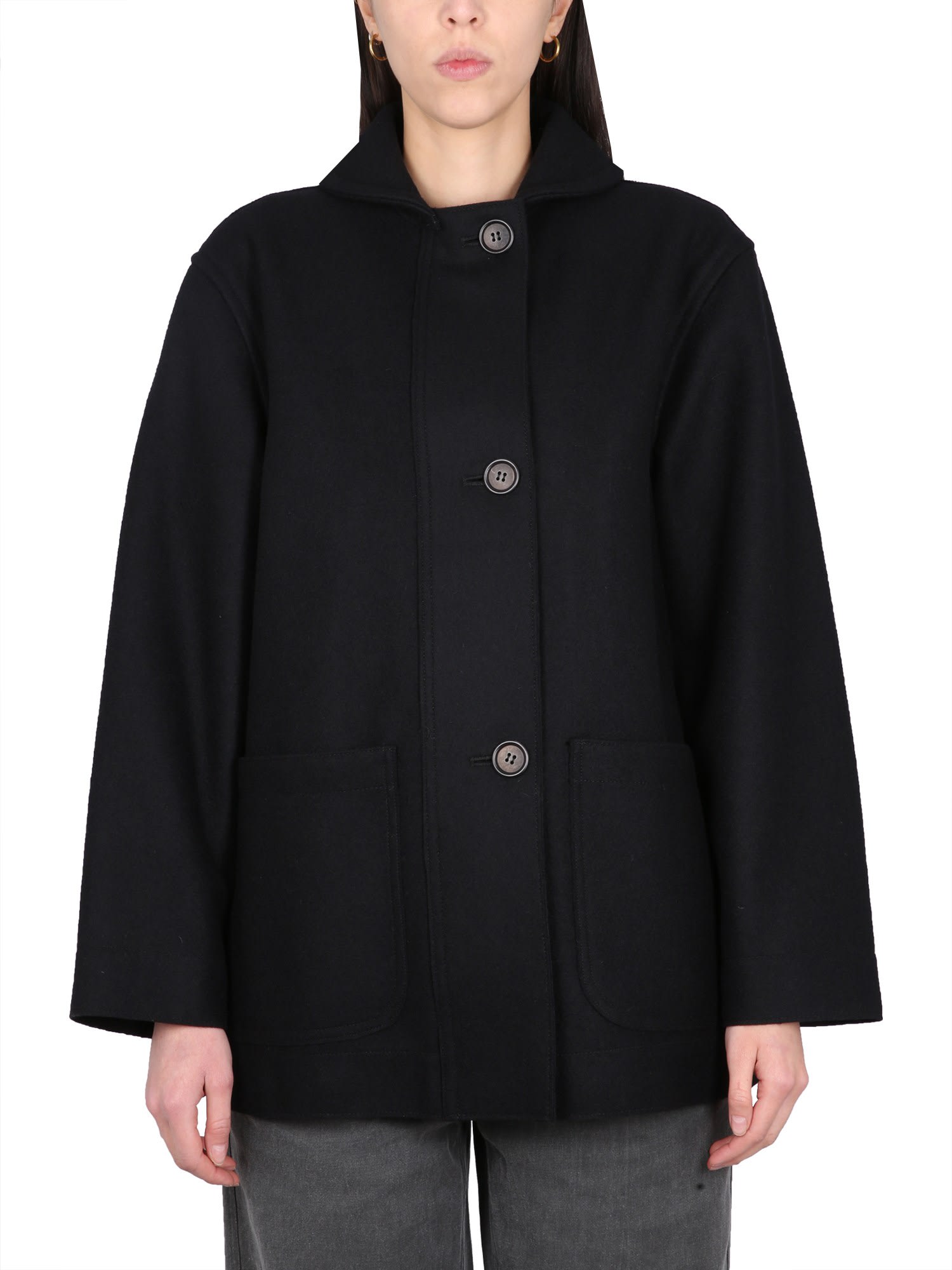 MARGARET HOWELL COAT WITH BUTTONS
