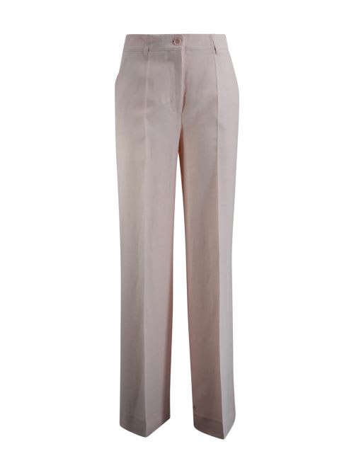 Shop P.a.r.o.s.h Palazzo Trousers In Pink
