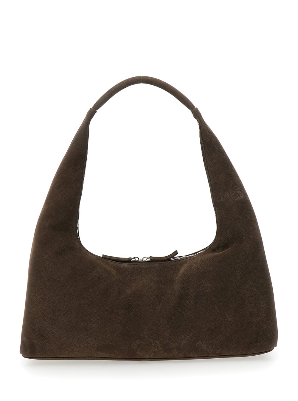 Btown Shoulder Bag With Logo Lettering On The Front And Fixed Shoulder Strap In Leather Woman