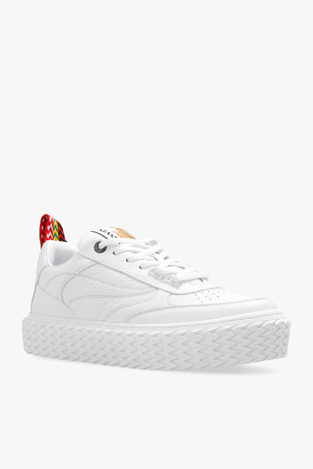 Lanvin Curbies 2 Platform Low-top Sneakers In White
