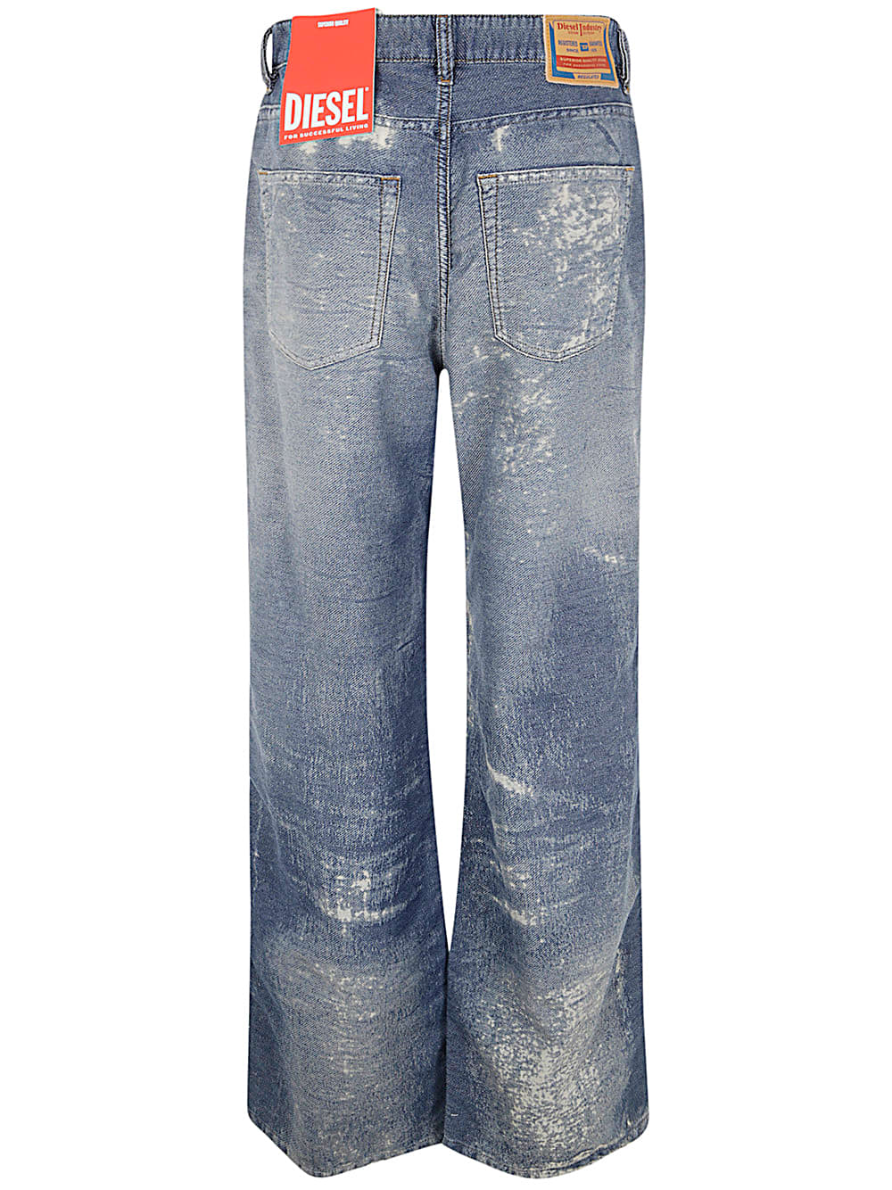 Shop Diesel 1996 D-sire-fsf Trousers In Vintage Denim