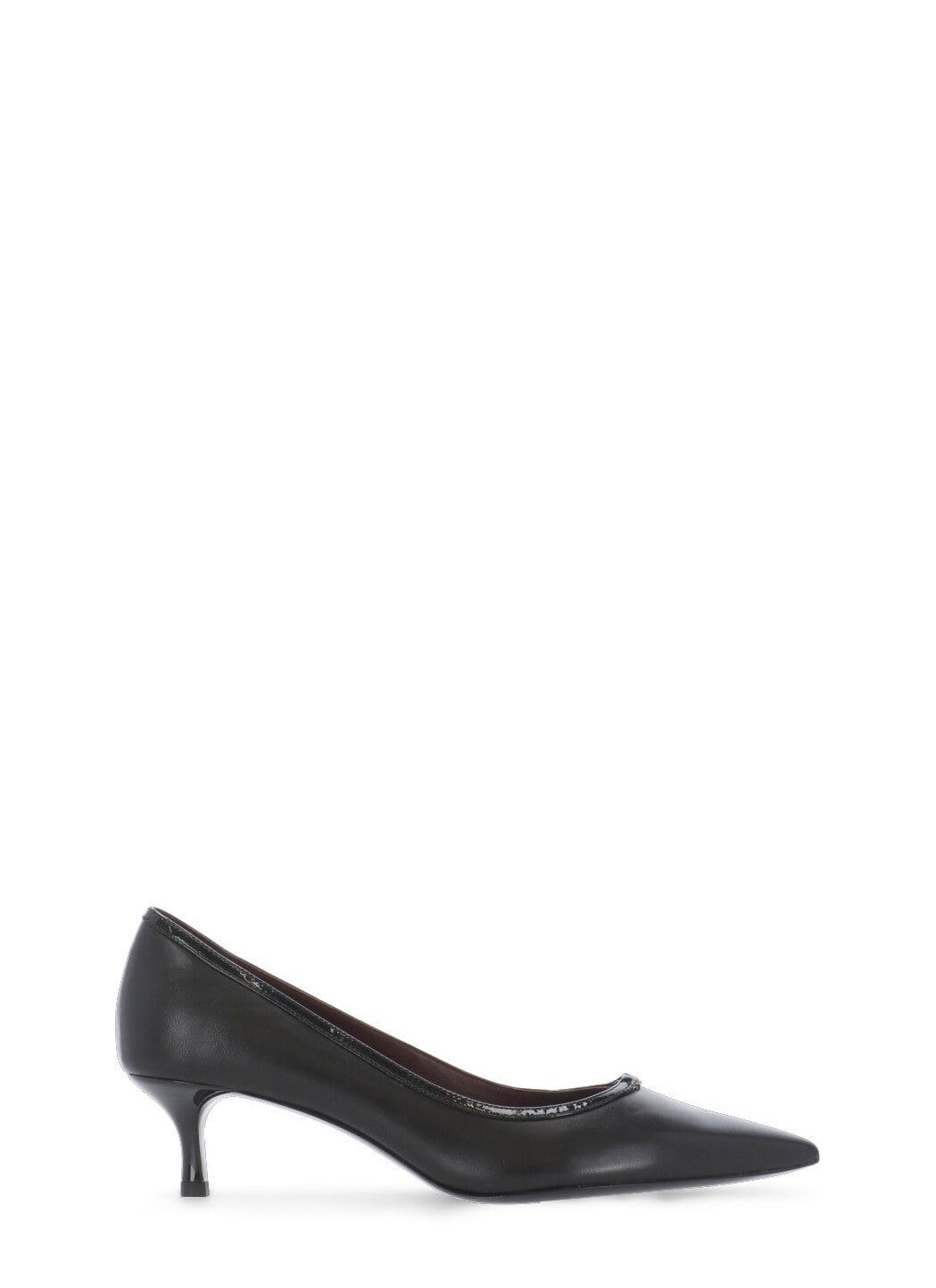 Shop Tory Burch Heeled Leather Shoes In Black