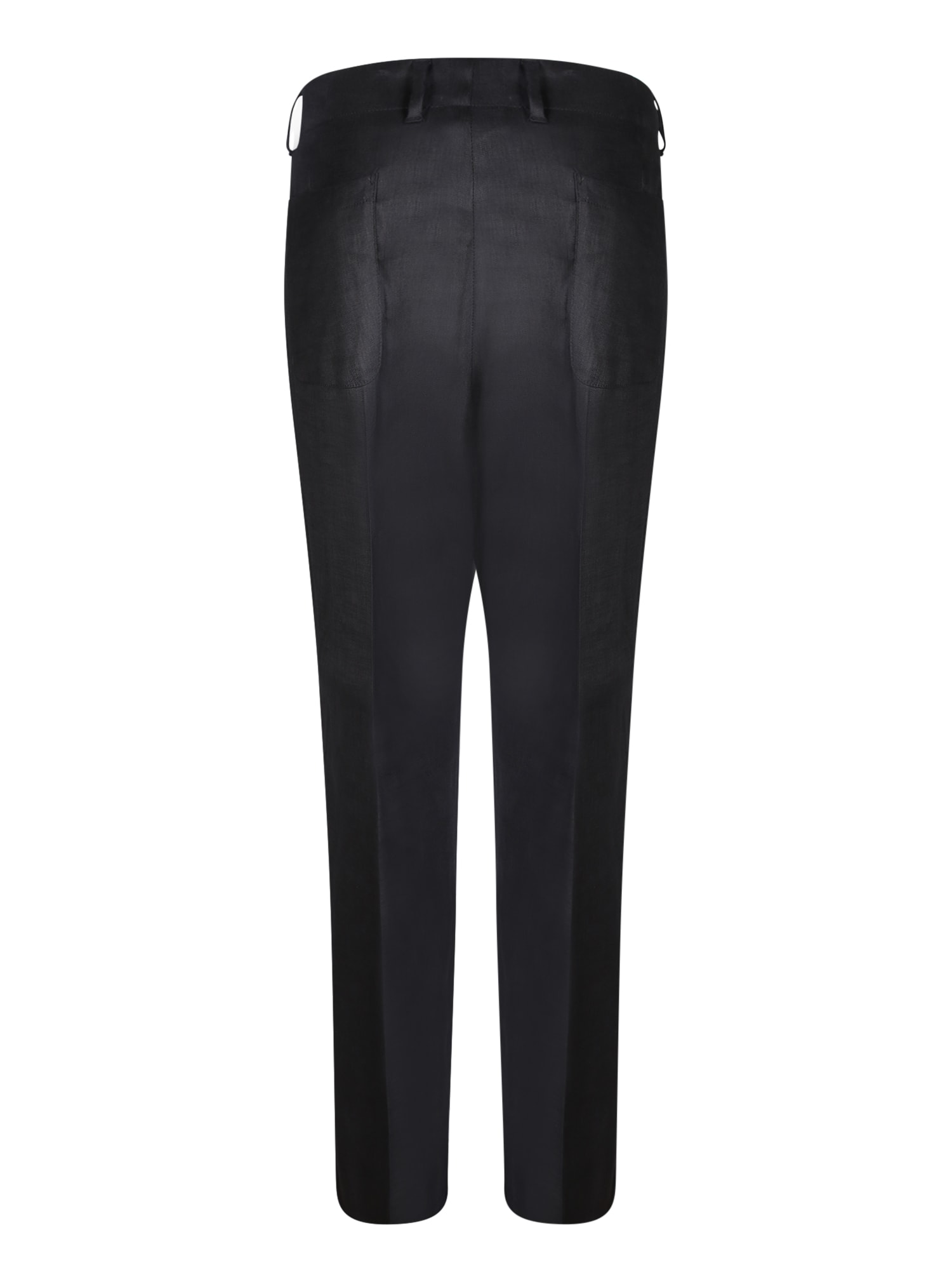 Shop Lardini Atos Black Trousers