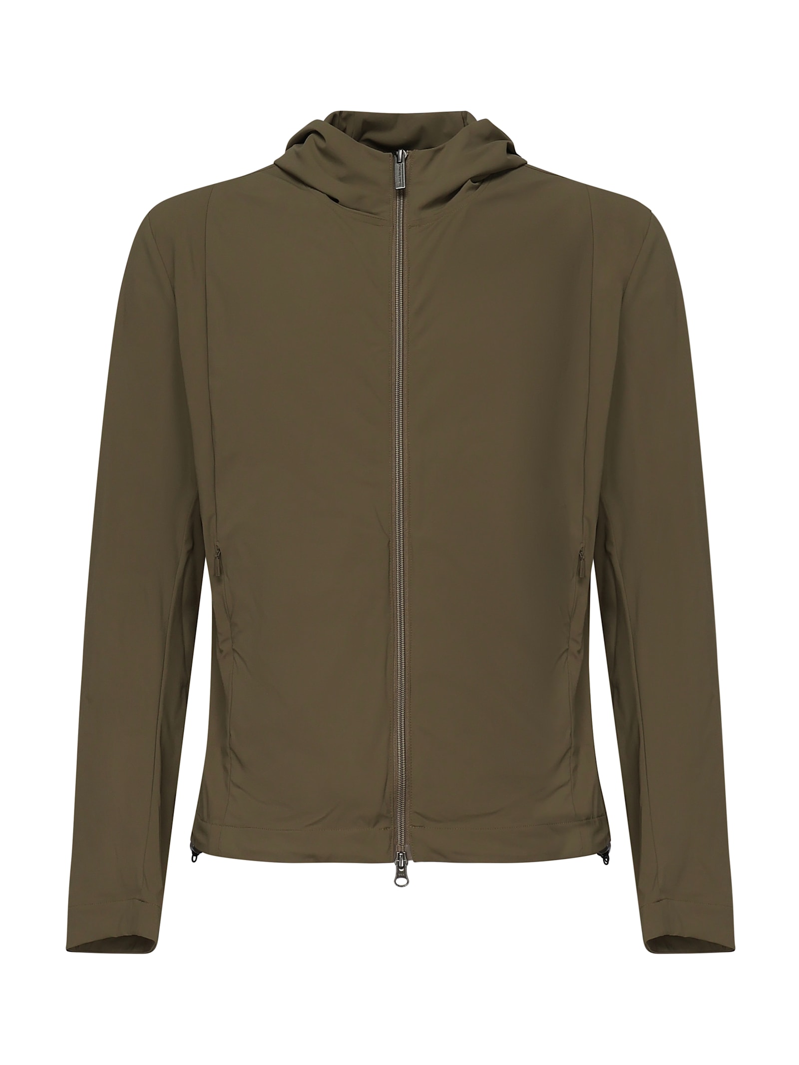 Stretch Jacket With Hood