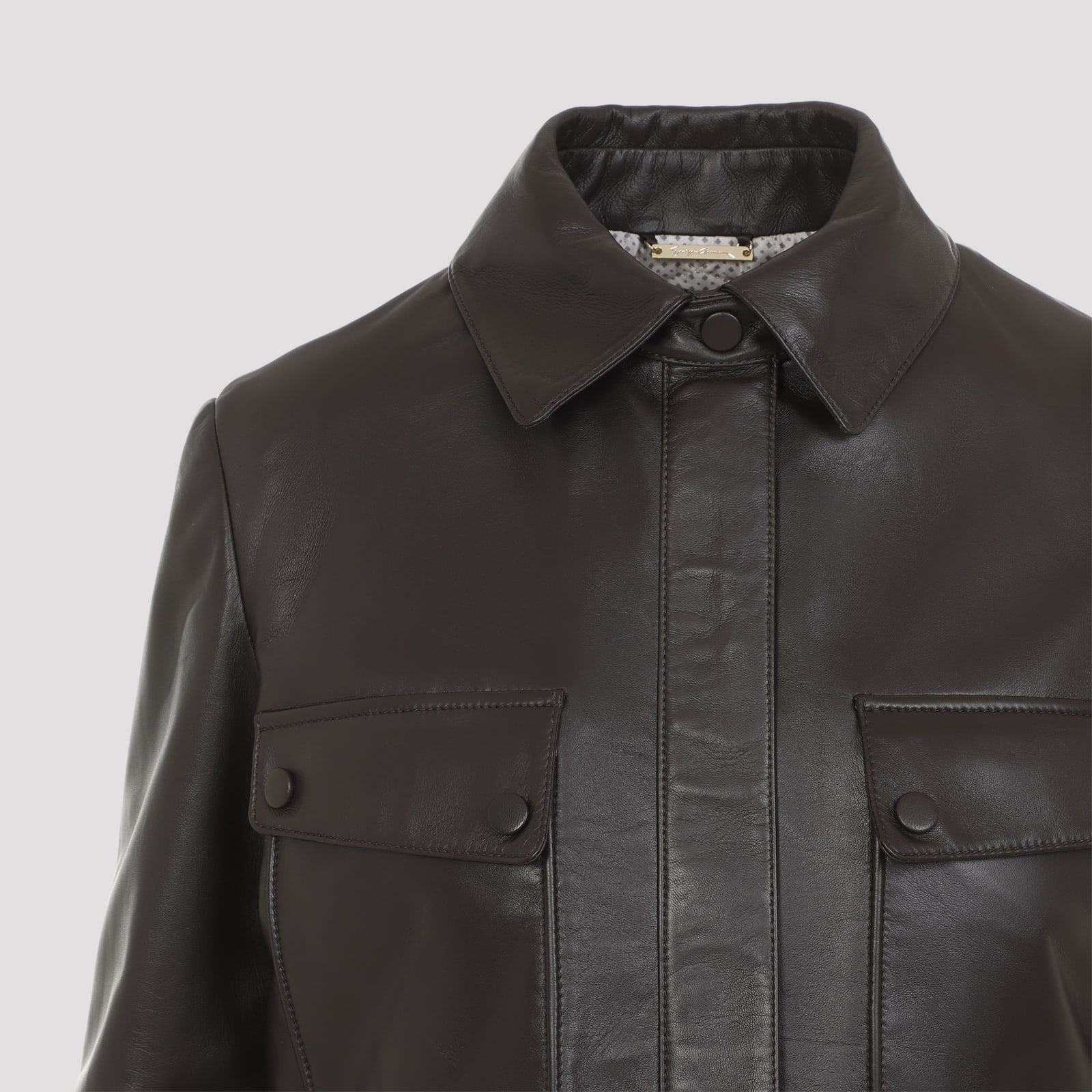 Shop Giorgio Armani Blouson Jacket In Delicioso