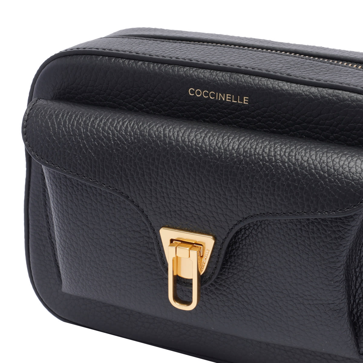 Shop Coccinelle Beat Soft Crossbody Bag In Black