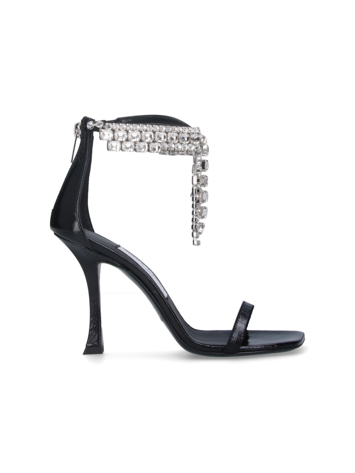 Jimmy Choo Slingback Sandals With Rhinestones verity 100