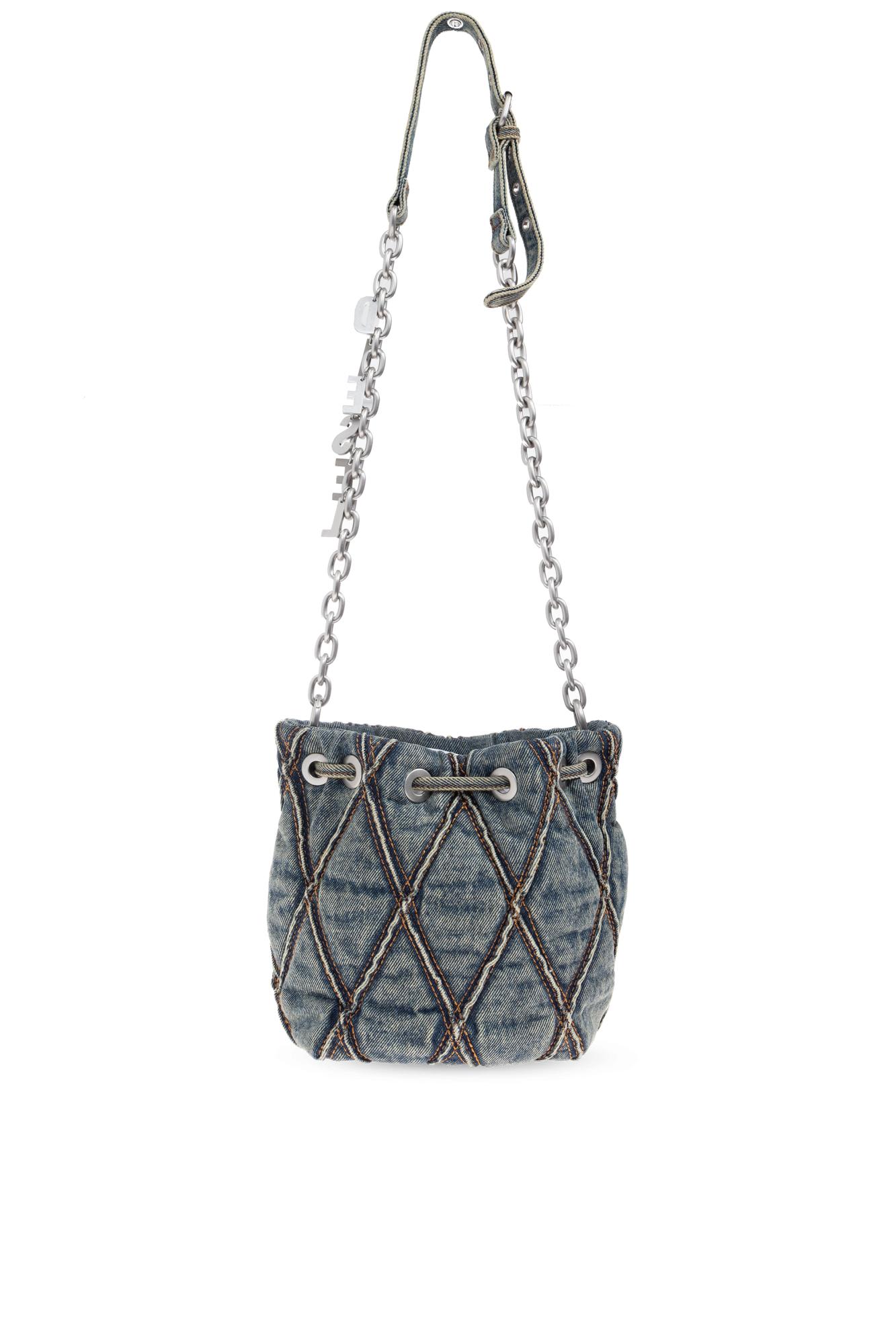 Diesel Shoulder Bag Charm-d Bucket S In Multi