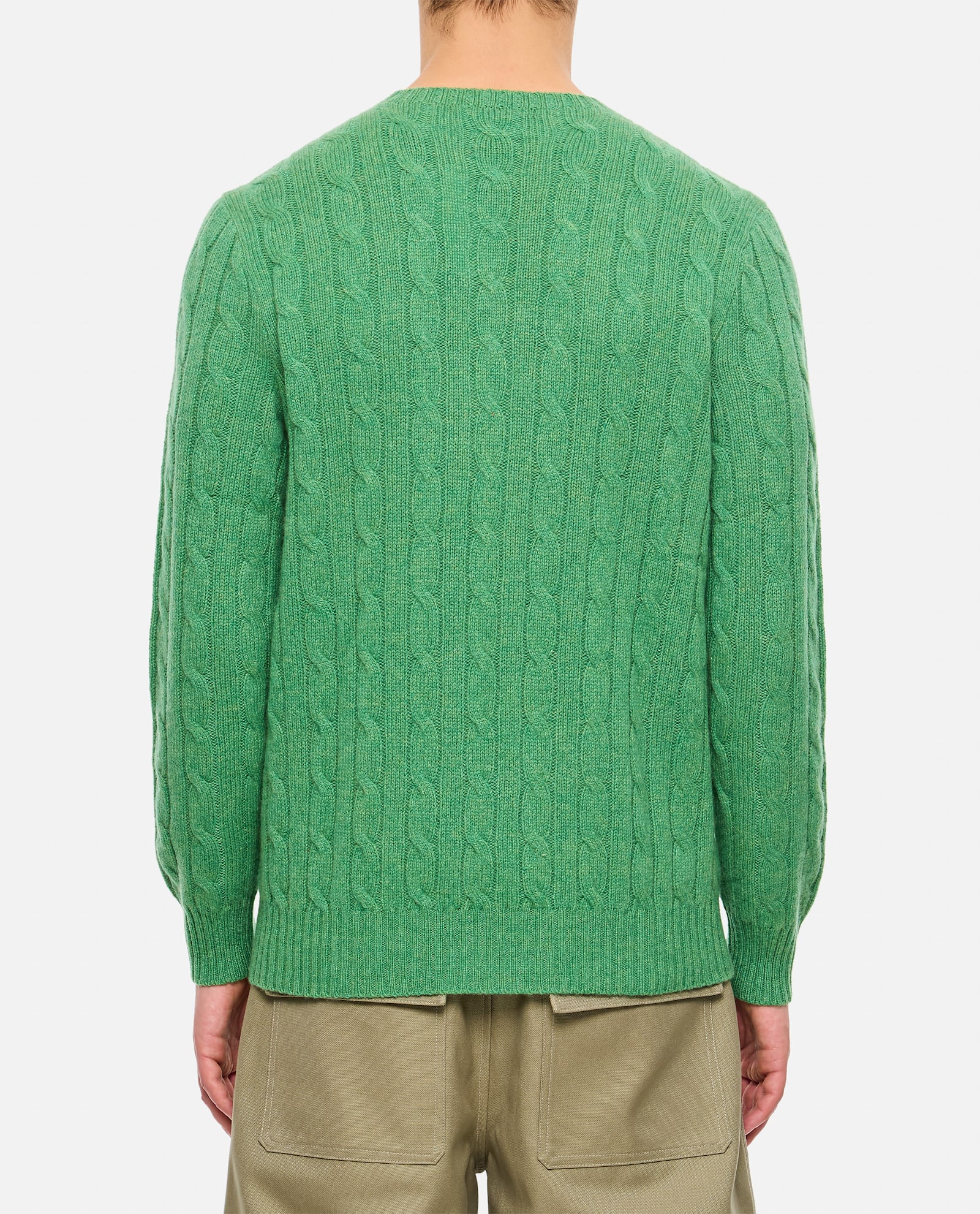 Shop Polo Ralph Lauren Pullover In Green