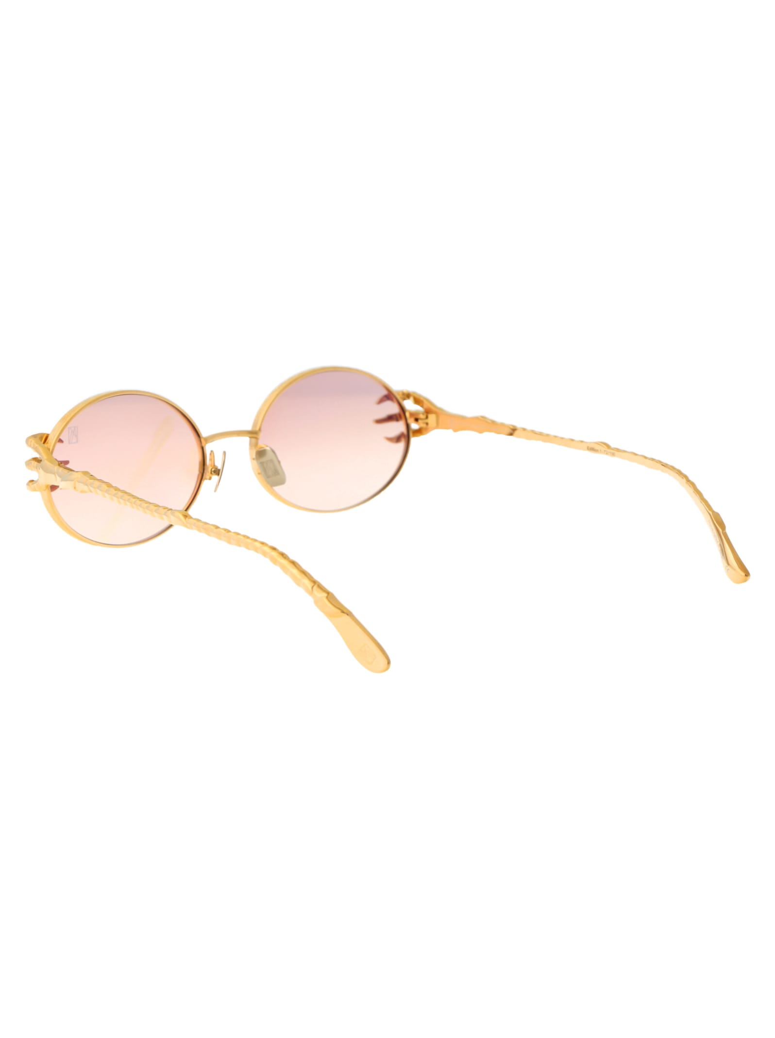 Shop Anna-karin Karlsson Claw Aventure Sunglasses In Gold