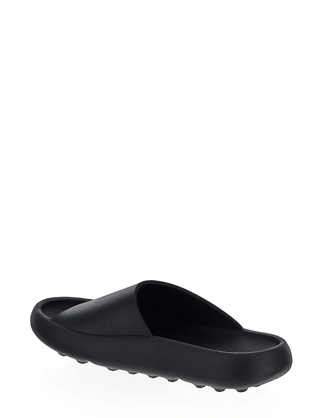 Ambush Embossed-logo Slides In Black